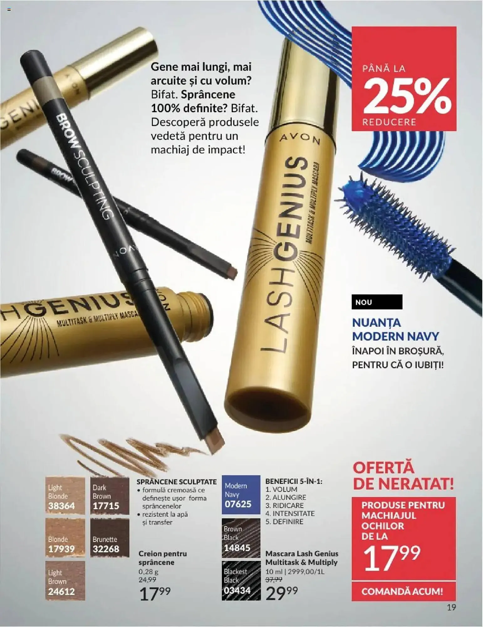 Catalog Catalog Avon de la 1 aprilie până la 30 aprilie 2025 - Revista Pagina 19