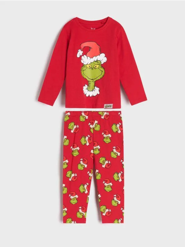 Pijama din două piese Grinch