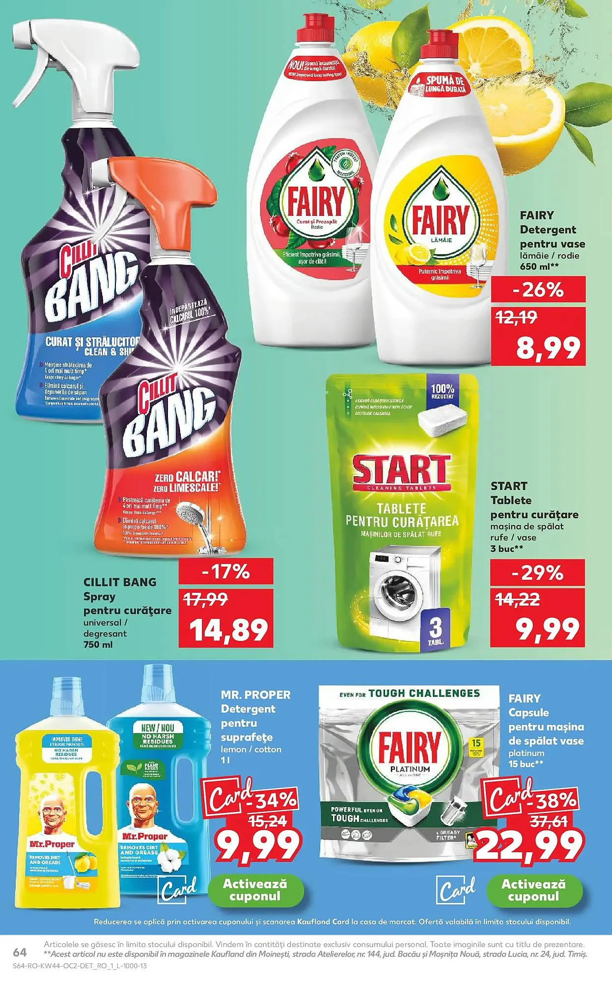 Catalog Catalog Kaufland de la 29 octombrie până la 4 noiembrie 2025 - Revista Pagina 64