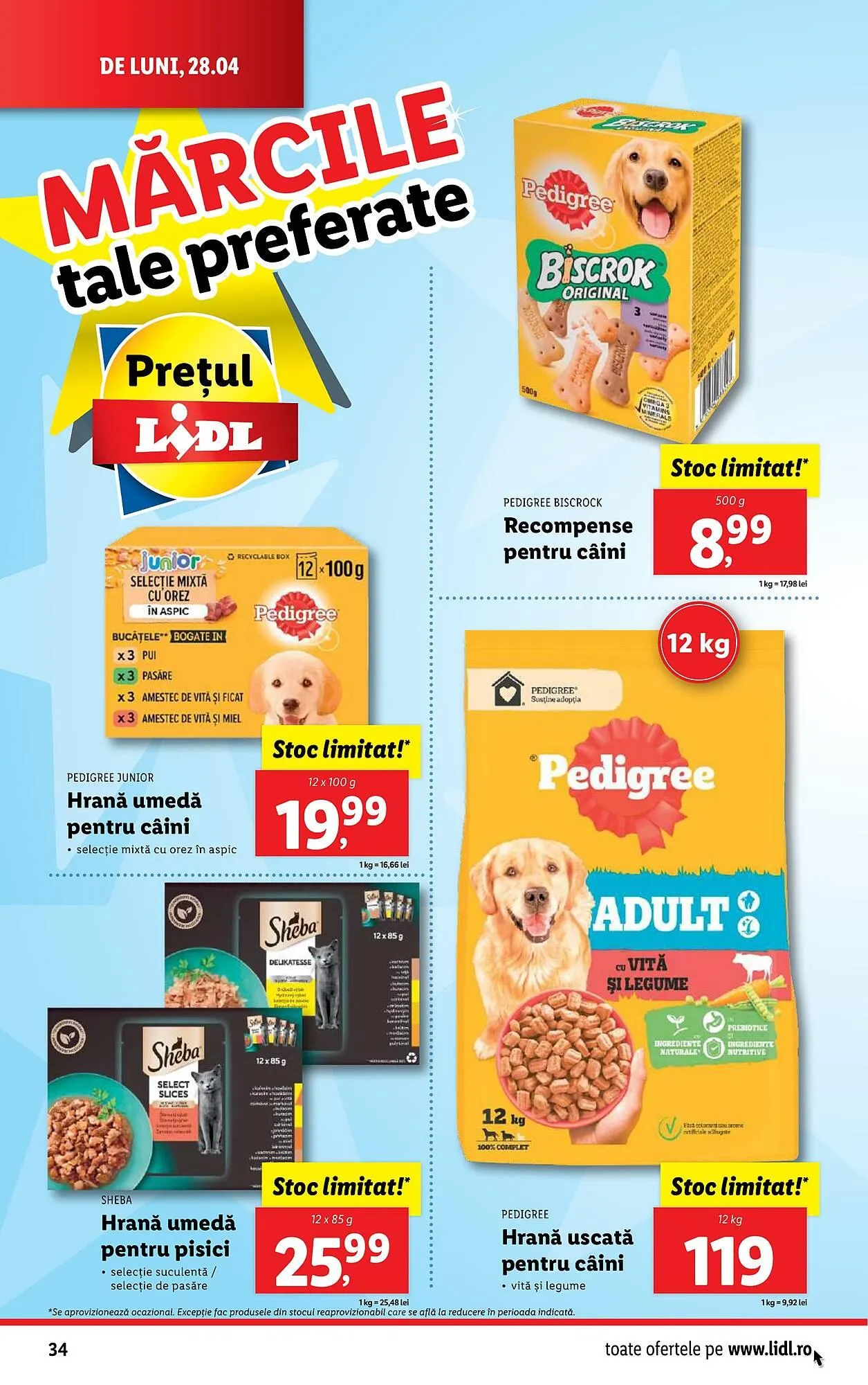 Catalog Catalog Lidl de la 22 aprilie până la 27 aprilie 2025 - Revista Pagina 34