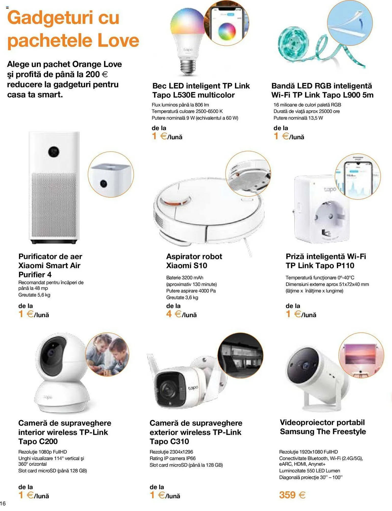 Catalog Orange catalog de la 5 septembrie până la 21 noiembrie 2023 - Revista Pagina 16