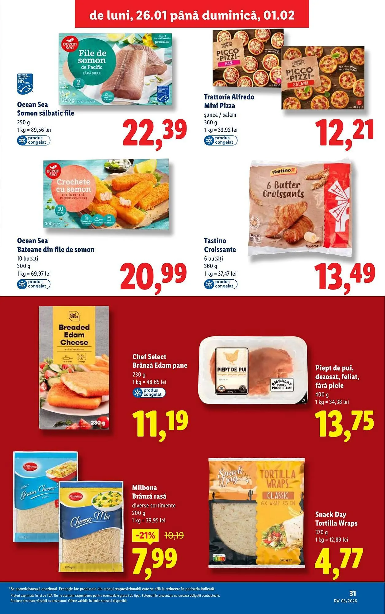 Catalog Catalog Lidl de la 26 ianuarie până la 1 februarie 2026 - Revista Pagina 31