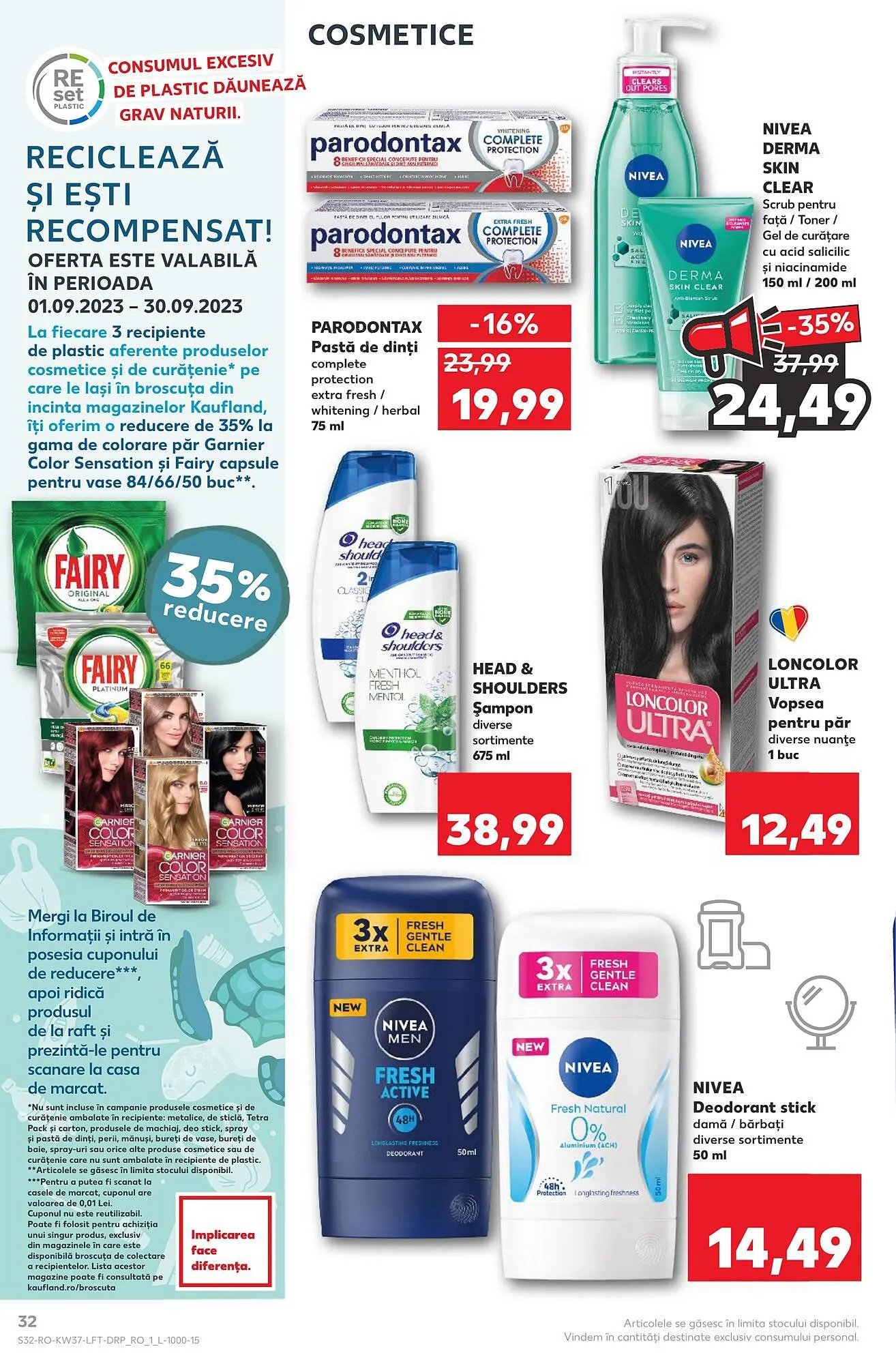 Catalog Kaufland catalog de la 13 septembrie până la 19 septembrie 2023 - Revista Pagina 32