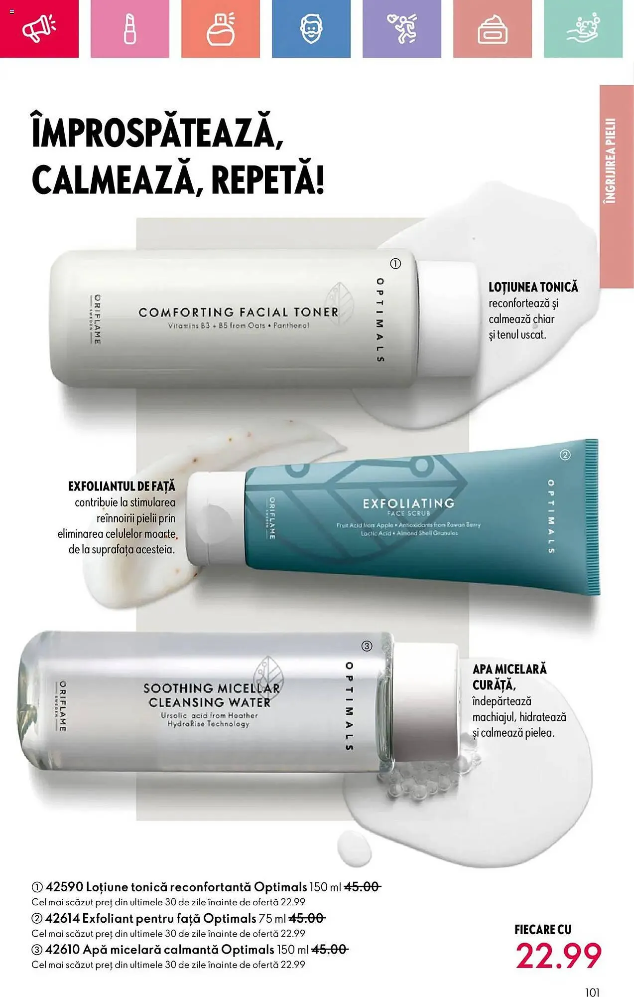 Catalog Catalog Oriflame de la 15 iunie până la 5 iulie 2025 - Revista Pagina 101