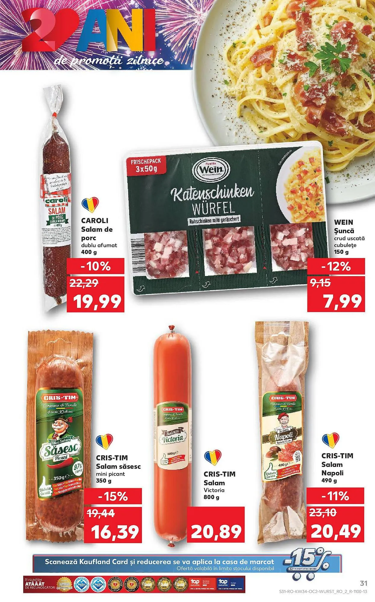 Catalog Catalog Kaufland de la 20 august până la 26 august 2025 - Revista Pagina 31
