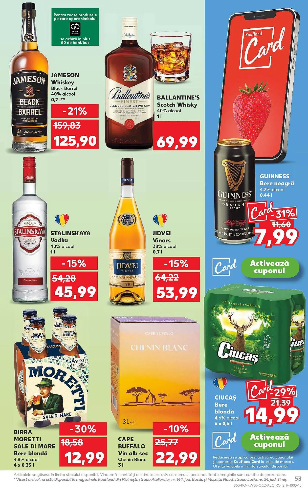 Catalog Catalog Kaufland de la 17 septembrie până la 23 septembrie 2025 - Revista Pagina 53