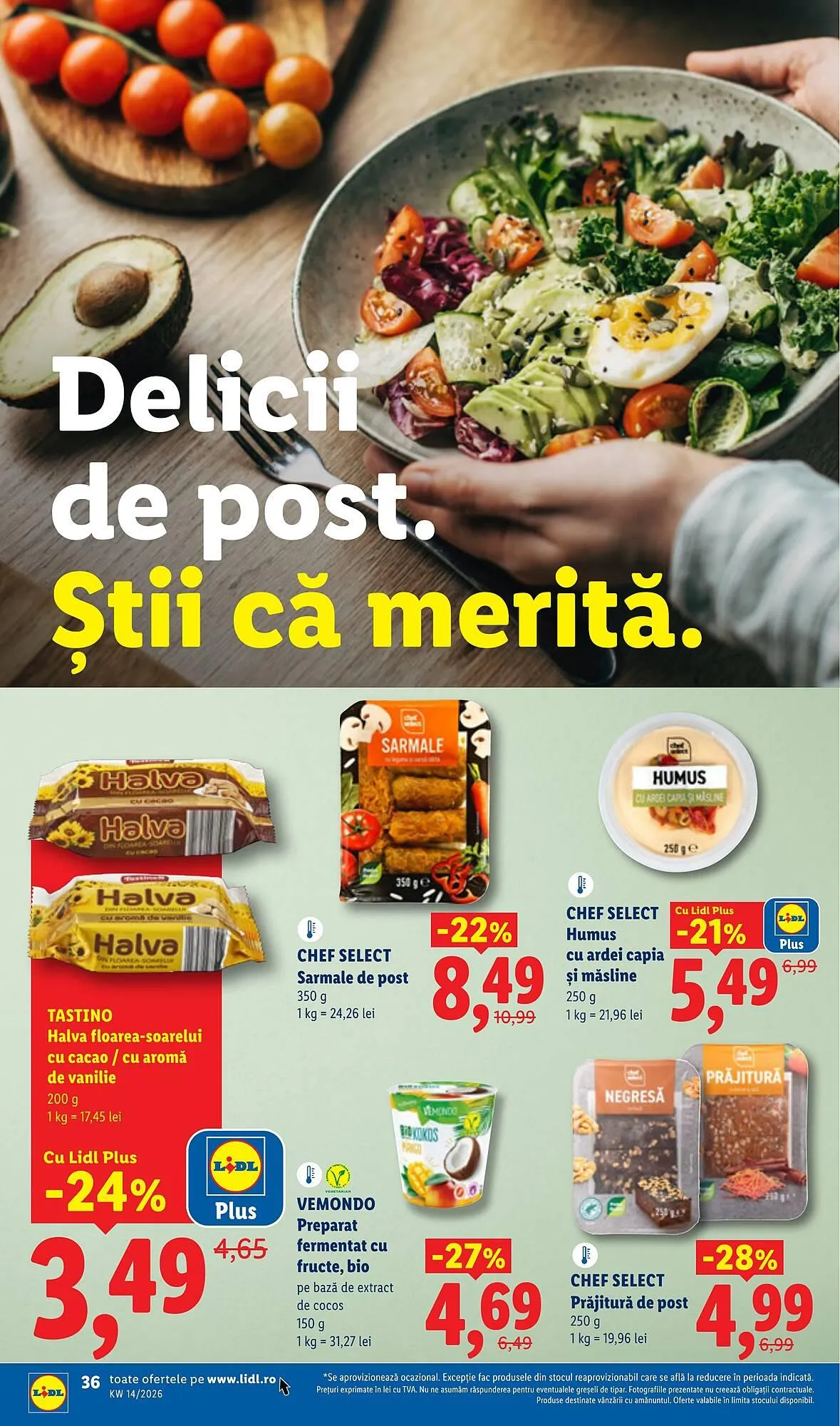 Catalog Catalog Lidl de la 30 martie până la 5 aprilie 2026 - Revista Pagina 36