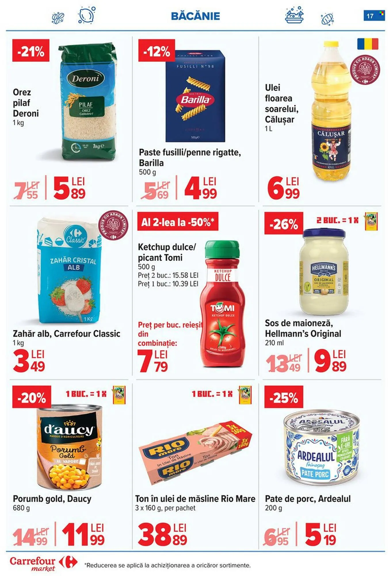 Catalog Catalog Carrefour Market de la 29 aprilie până la 5 mai 2026 - Revista Pagina 17