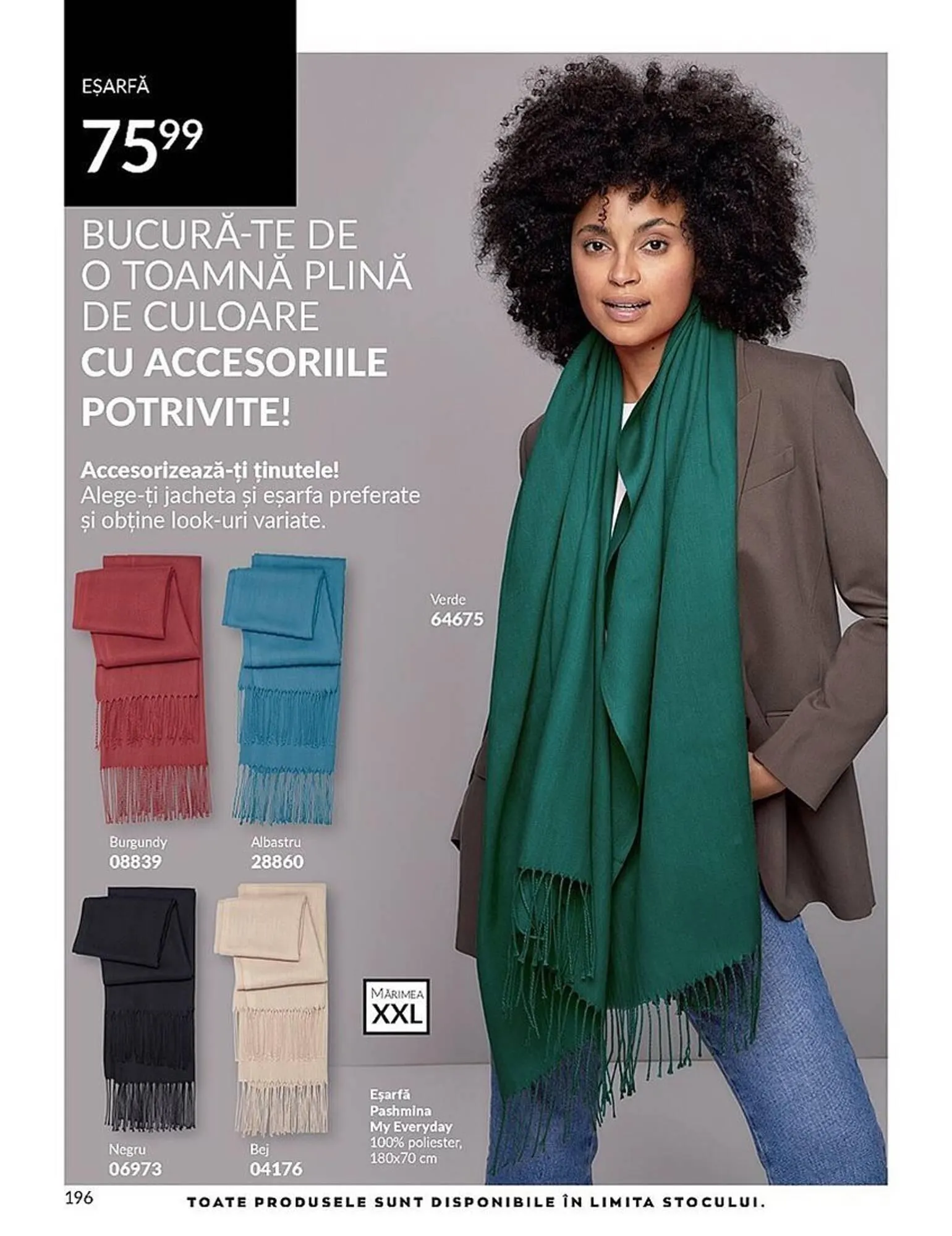 Catalog Avon catalog de la 1 octombrie până la 31 octombrie 2023 - Revista Pagina 196