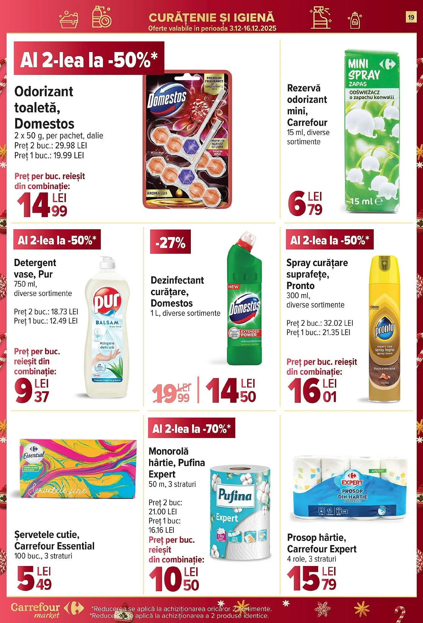 Catalog Catalog Carrefour Market de la 10 decembrie până la 16 decembrie 2025 - Revista Pagina 19