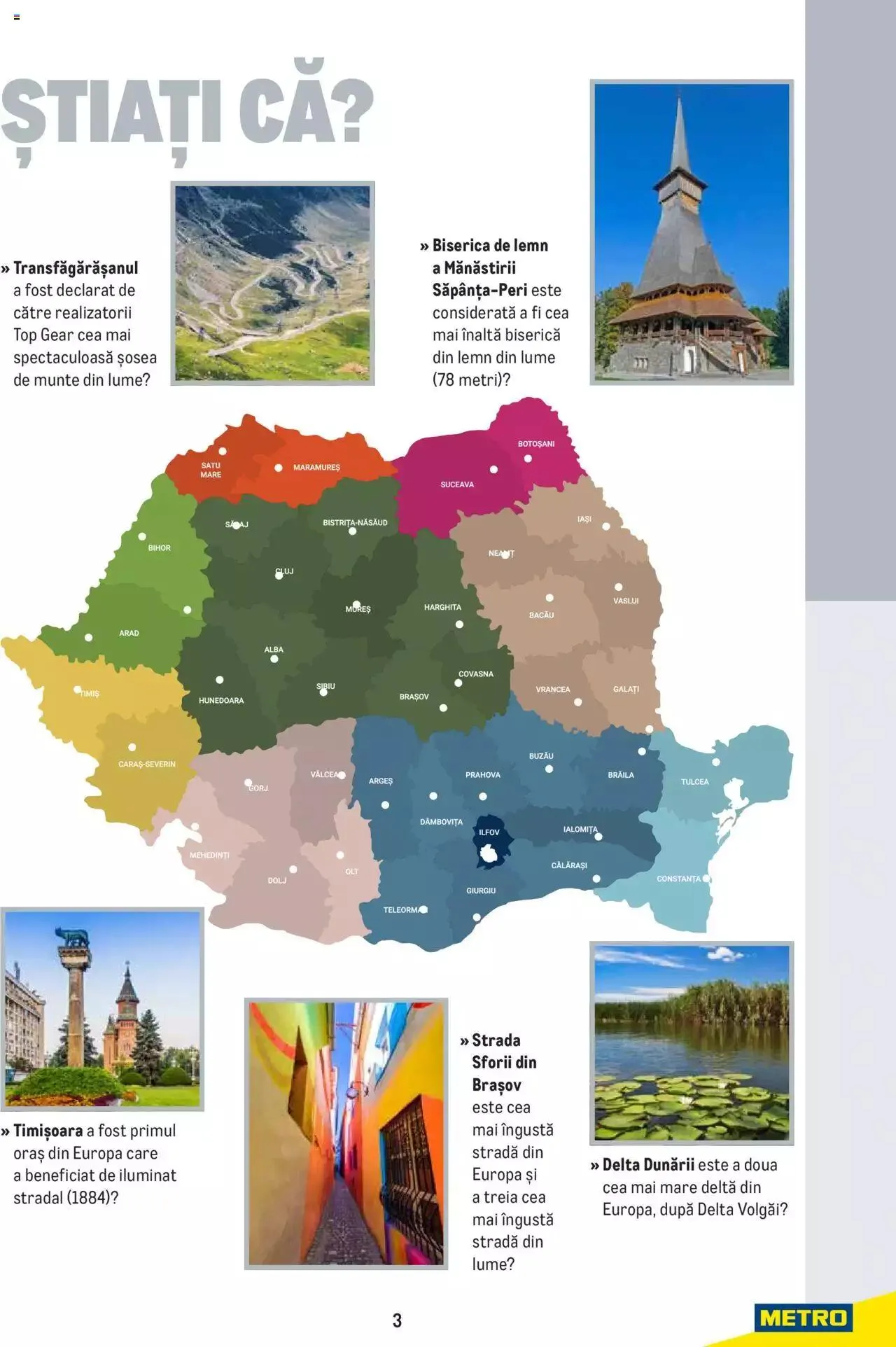 Catalog Metro - Ghid de călătorie - România, 2022 de la 4 iulie până la 31 decembrie 2023 - Revista Pagina 3