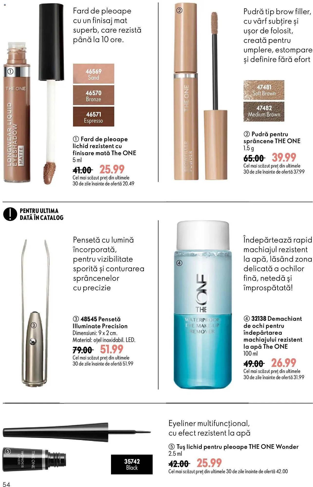 Catalog Catalog Oriflame de la 17 iunie până la 7 iulie 2026 - Revista Pagina 54