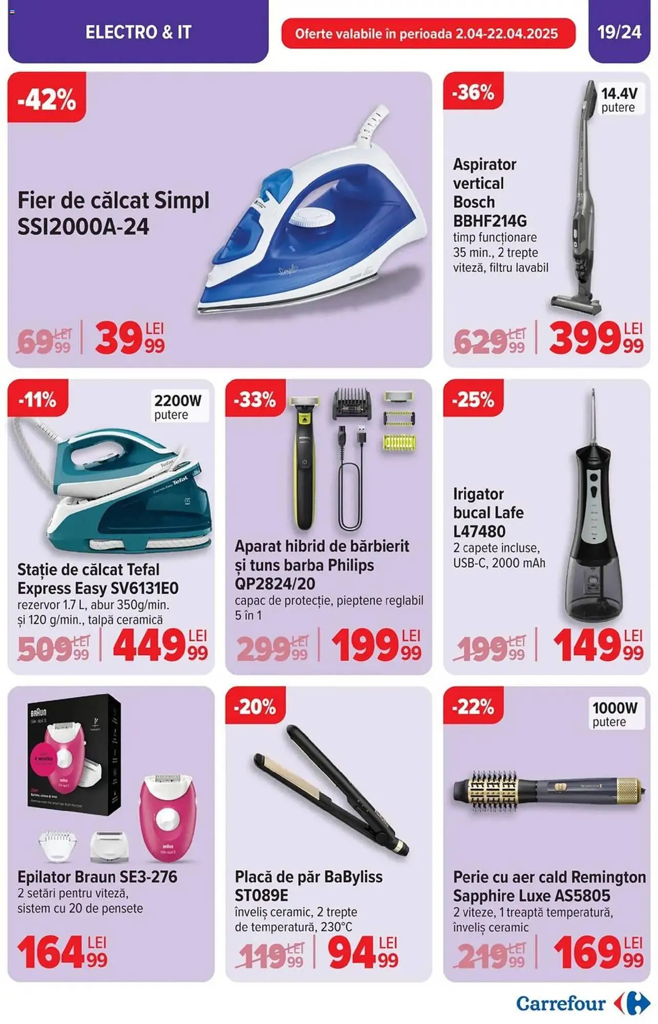 Catalog Catalog Carrefour de la 2 aprilie până la 13 aprilie 2025 - Revista Pagina 19