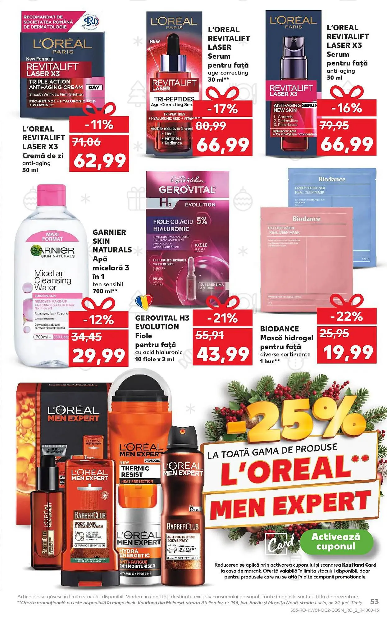 Catalog Catalog Kaufland de la 17 decembrie până la 23 decembrie 2025 - Revista Pagina 53