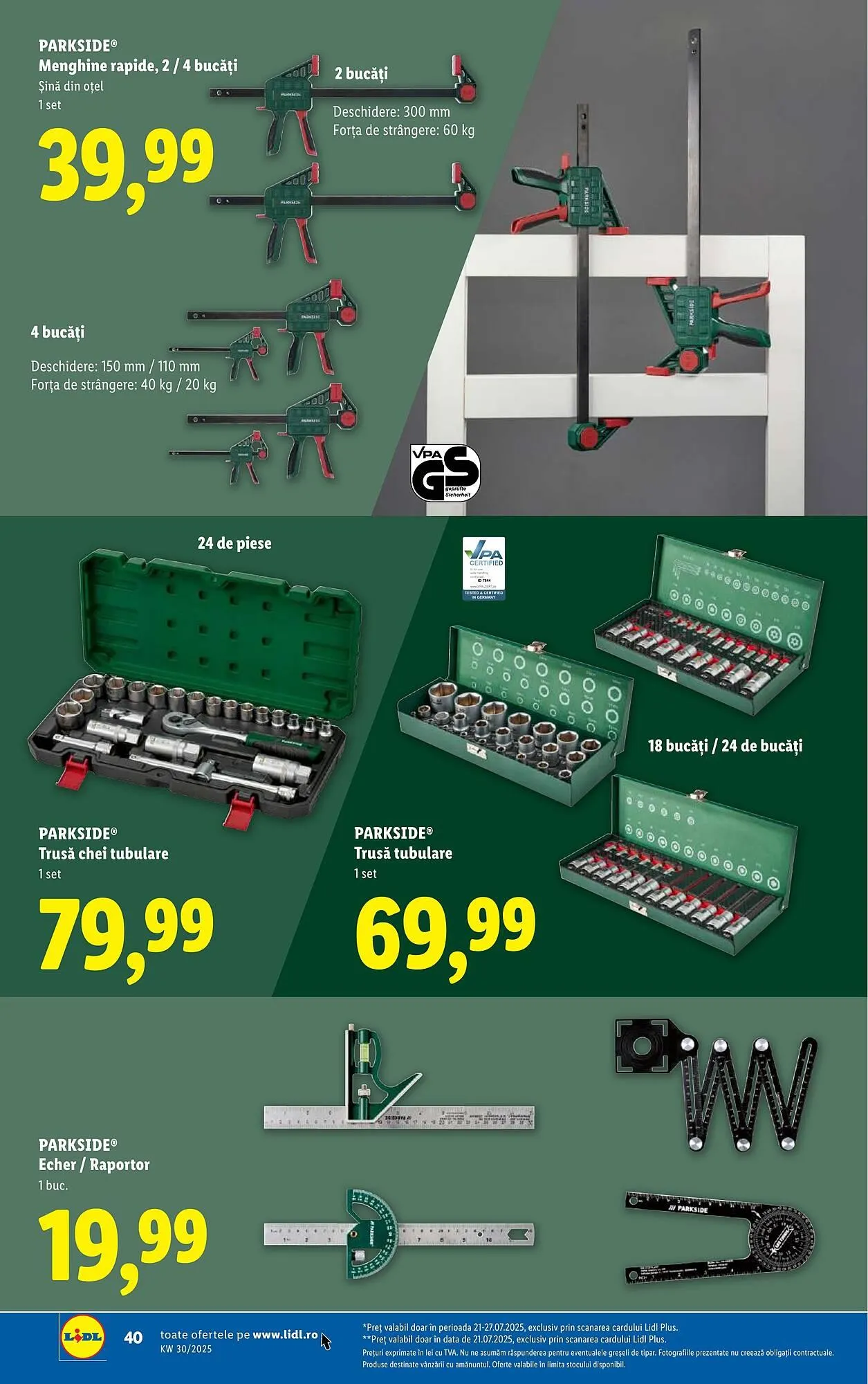 Catalog Catalog Lidl de la 21 iulie până la 27 iulie 2025 - Revista Pagina 40