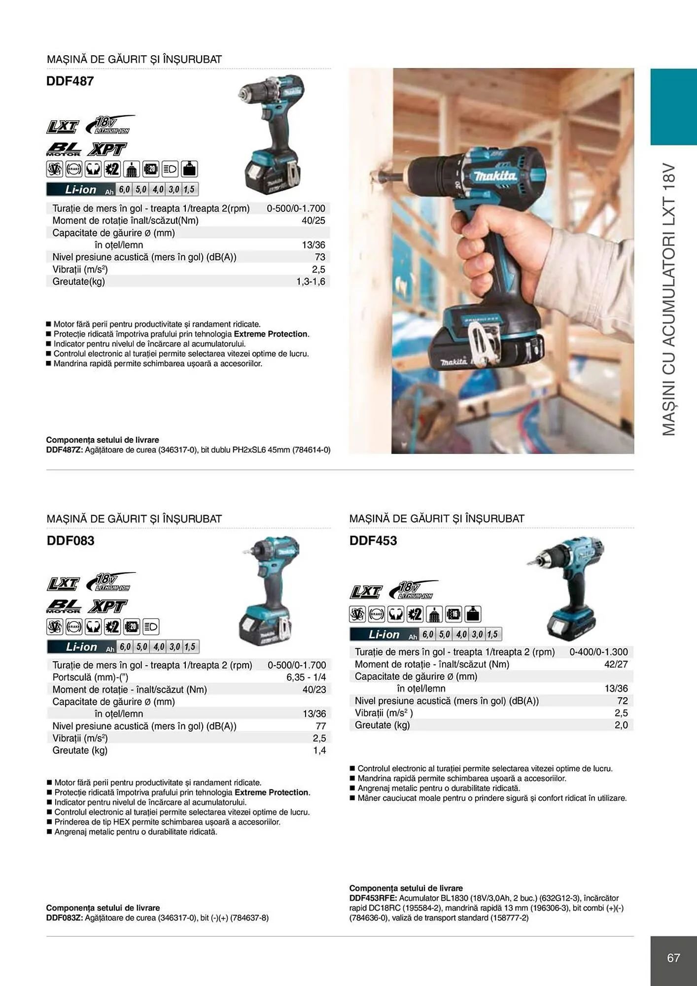 Catalog Catalog Makita de la 28 aprilie până la 31 decembrie 2026 - Revista Pagina 67