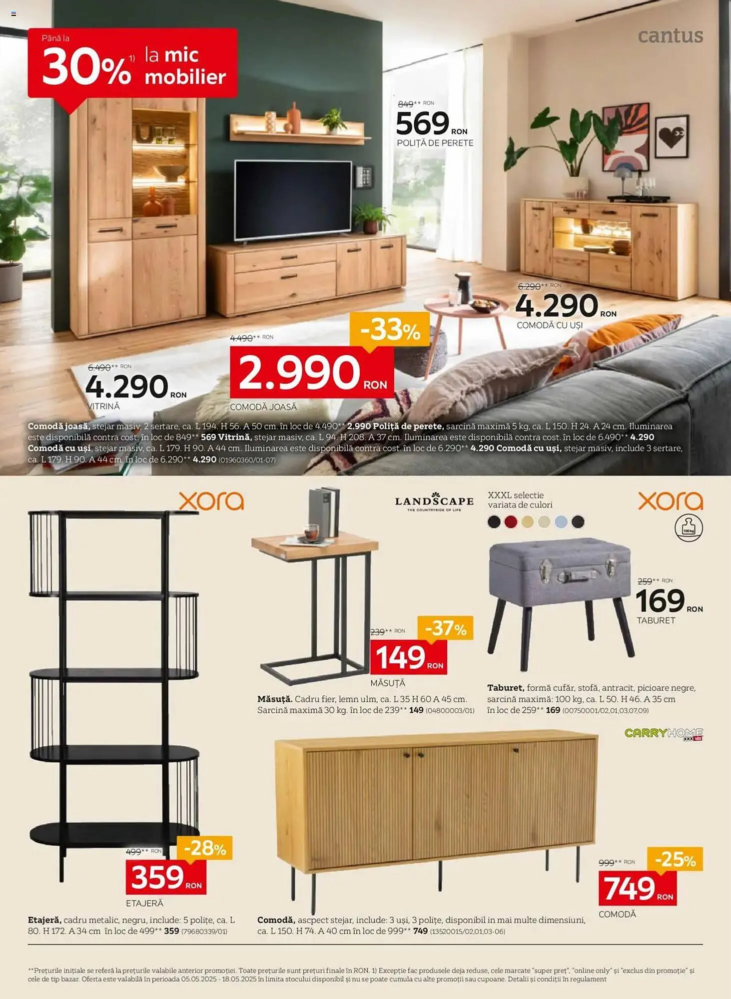 Catalog Catalog XXXLutz de la 5 mai până la 1 iunie 2025 - Revista Pagina 10