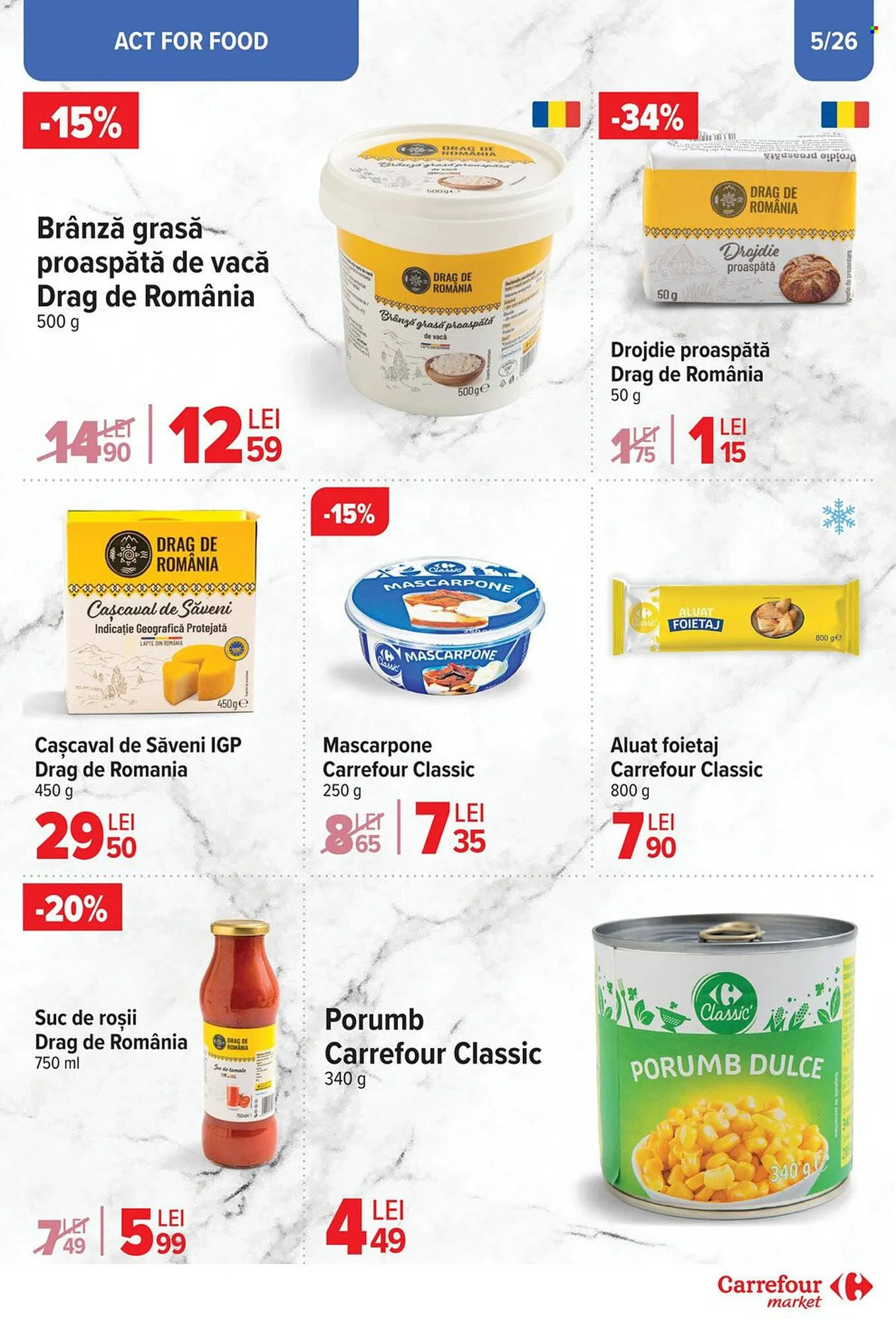 Catalog Catalog Carrefour Market de la 14 aprilie până la 22 aprilie 2025 - Revista Pagina 5