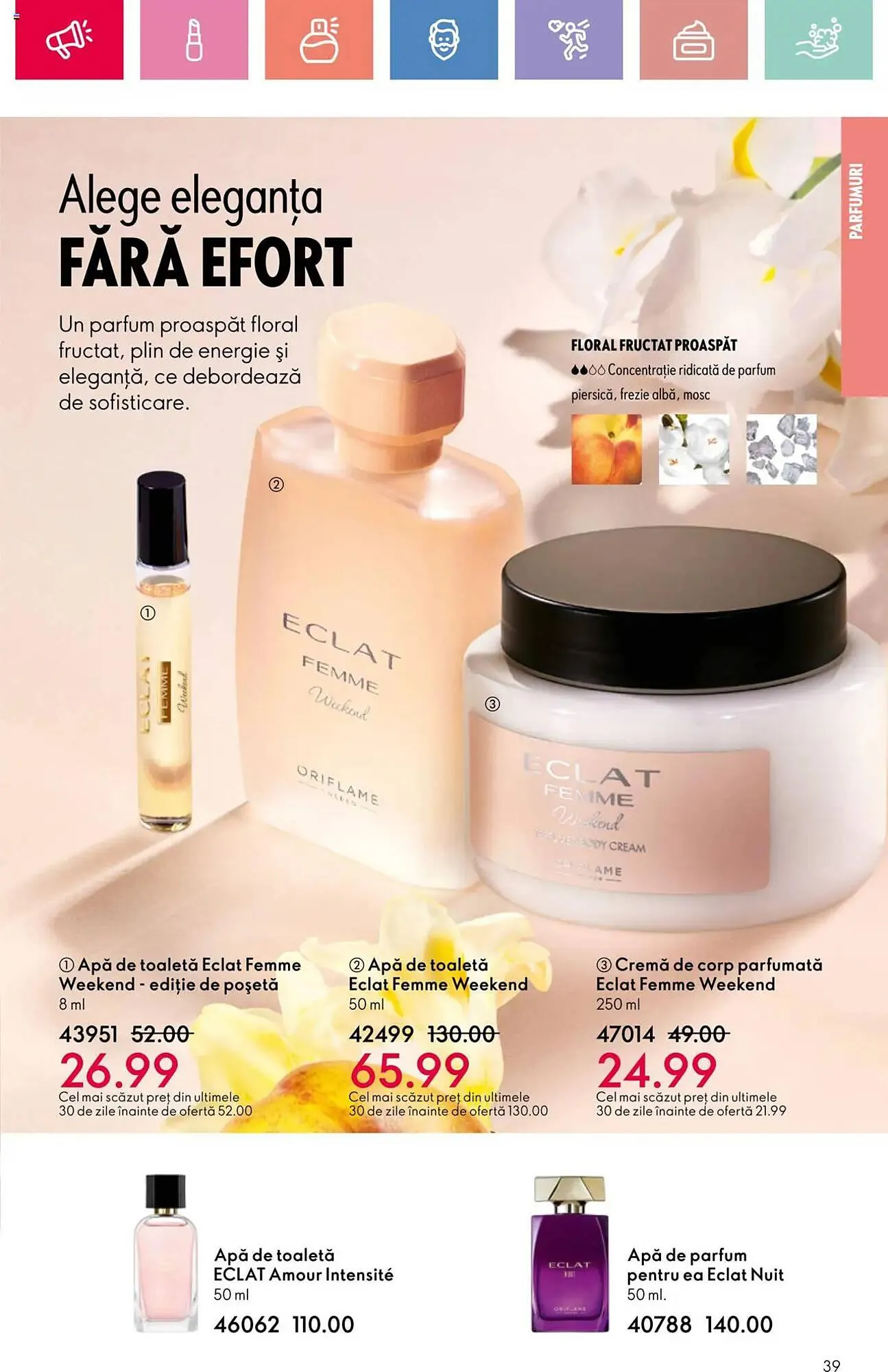 Catalog Catalog Oriflame de la 23 martie până la 12 aprilie 2025 - Revista Pagina 39