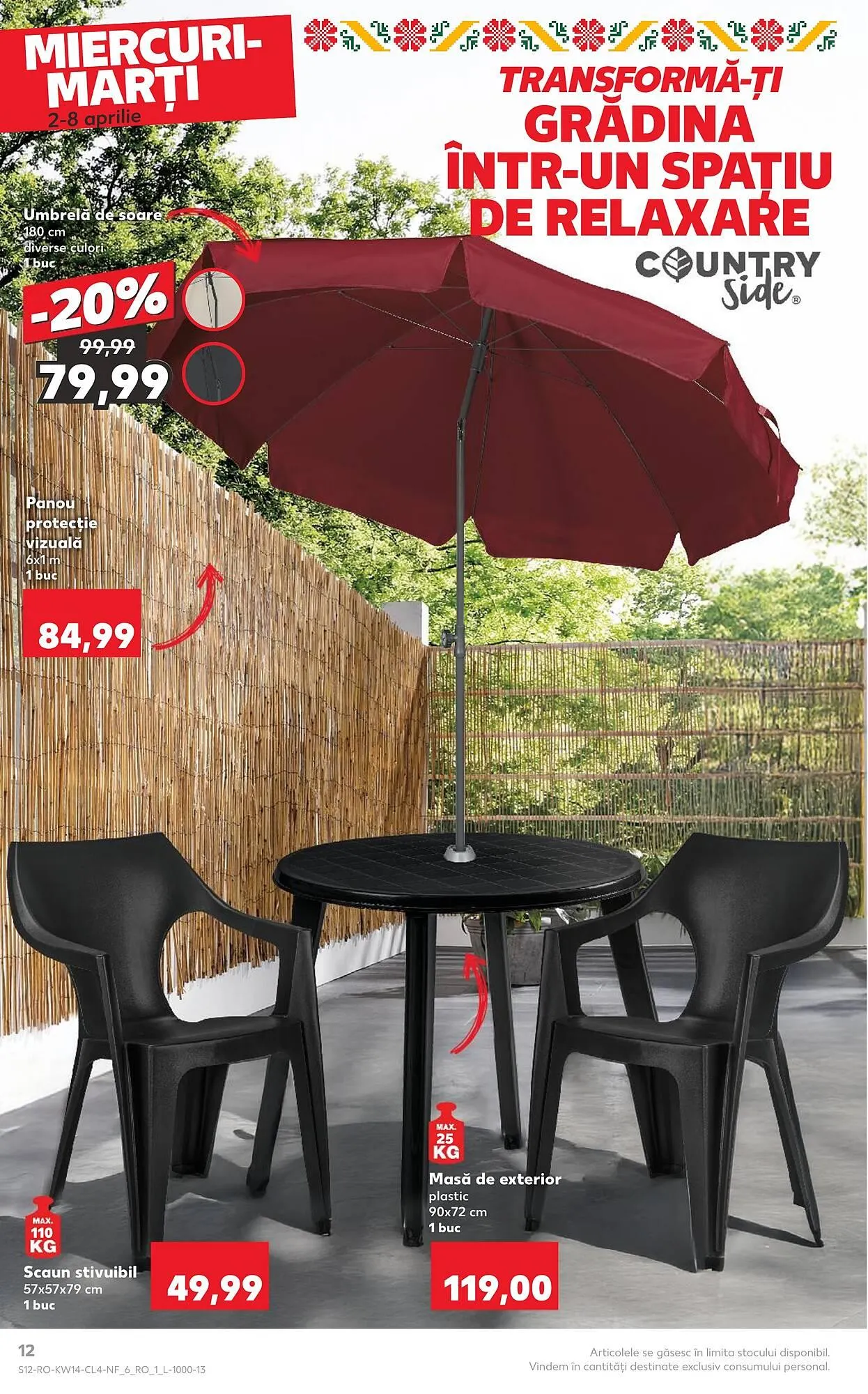 Catalog Catalog Kaufland de la 2 aprilie până la 8 aprilie 2025 - Revista Pagina 12