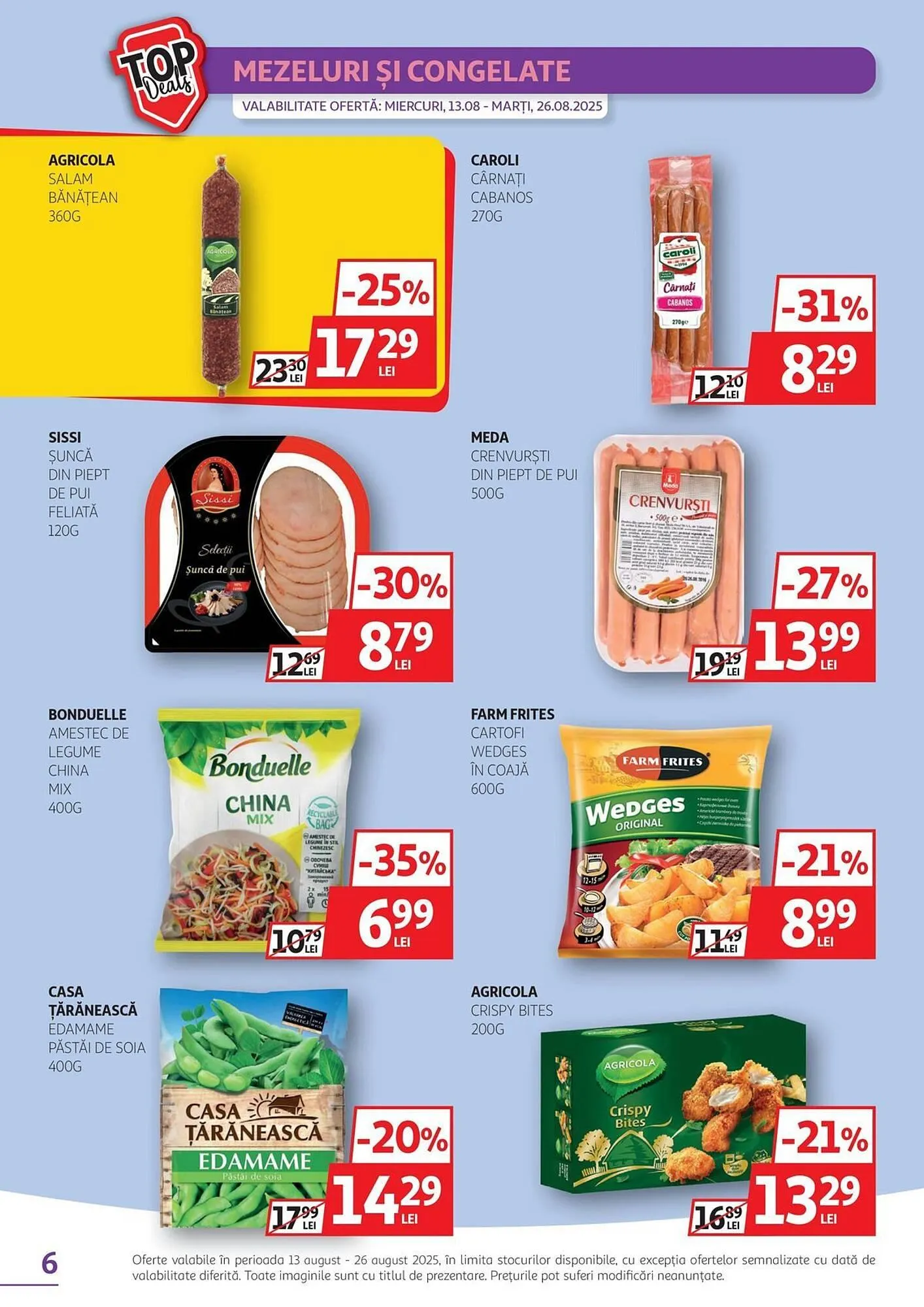 Catalog Catalog Auchan de la 13 august până la 26 august 2025 - Revista Pagina 6