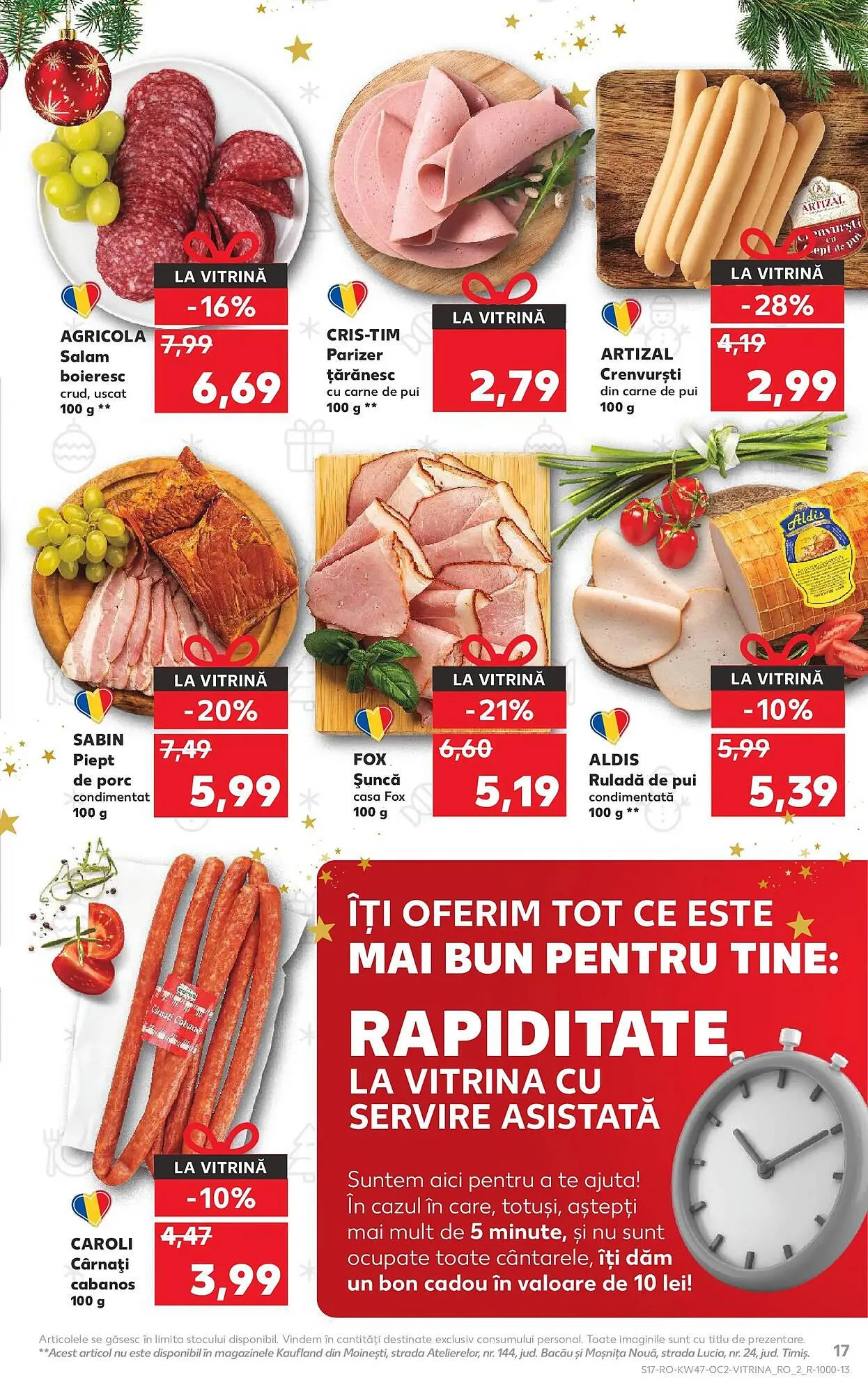 Catalog Catalog Kaufland de la 19 noiembrie până la 25 noiembrie 2025 - Revista Pagina 17