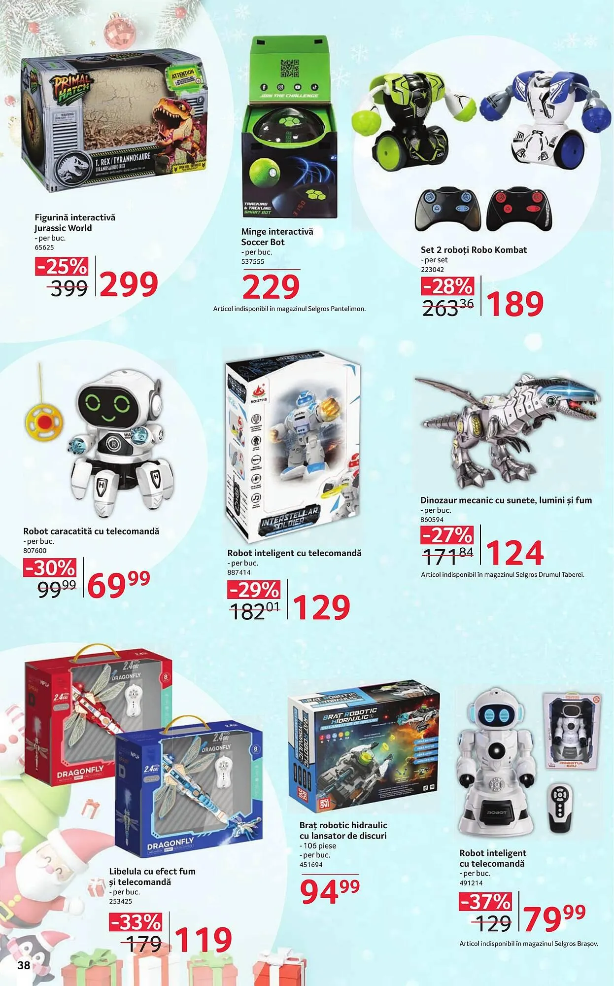 Catalog Catalog Selgros de la 6 decembrie până la 24 decembrie 2025 - Revista Pagina 38