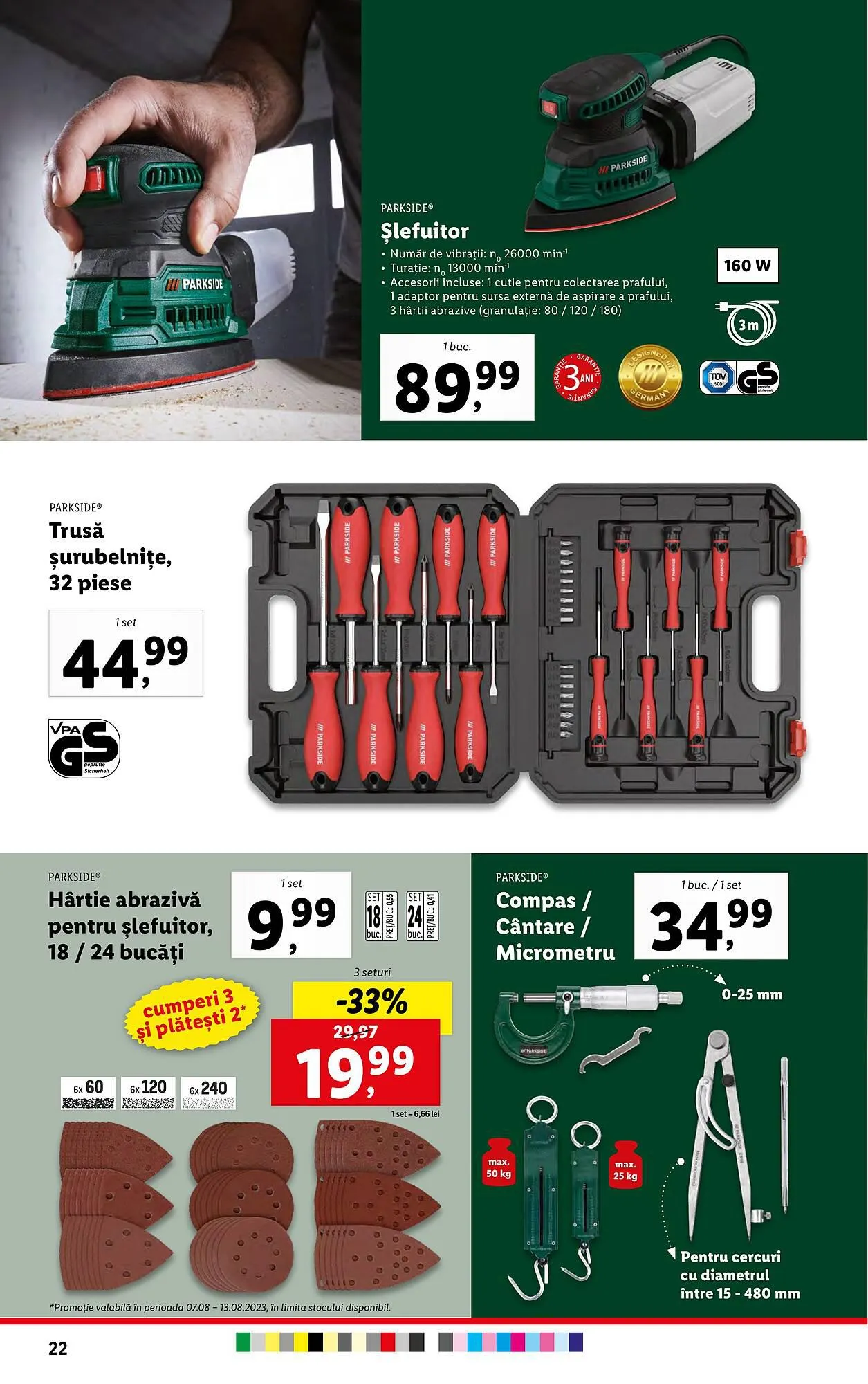 Catalog Lidl catalog de la 7 august până la 13 august 2023 - Revista Pagina 22