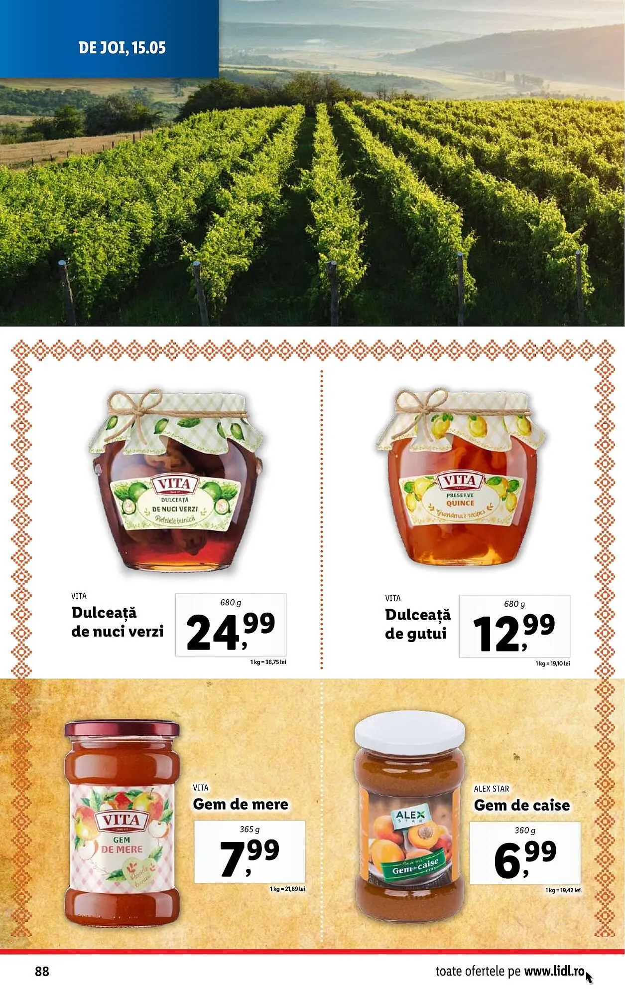 Catalog Catalog Lidl de la 12 mai până la 18 mai 2025 - Revista Pagina 88