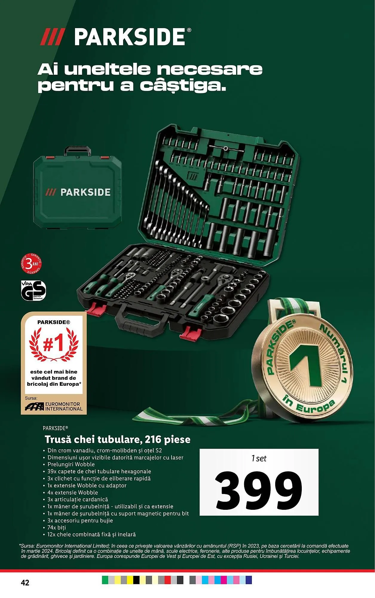 Catalog Catalog Lidl de la 22 aprilie până la 27 aprilie 2025 - Revista Pagina 42