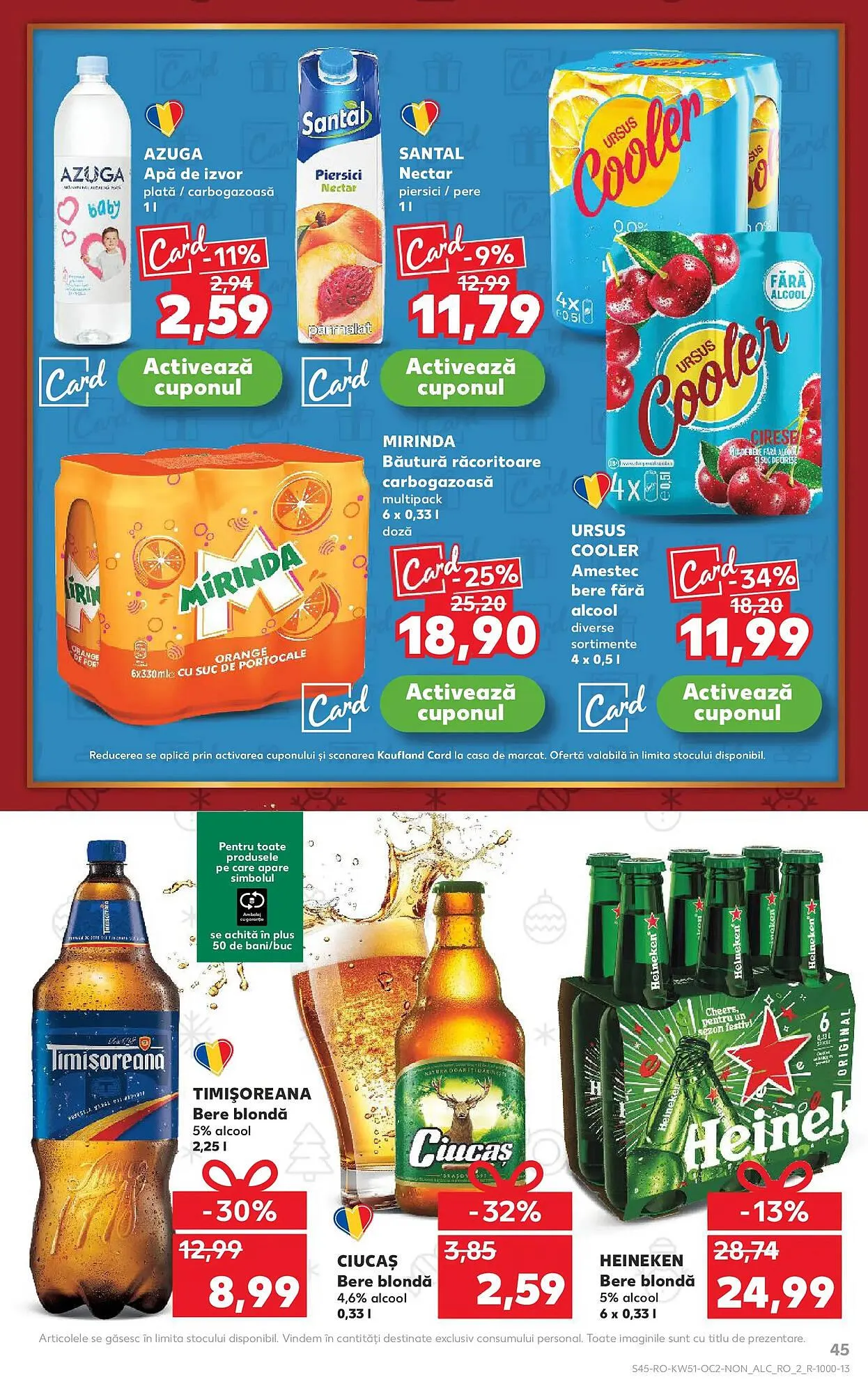 Catalog Catalog Kaufland de la 17 decembrie până la 23 decembrie 2025 - Revista Pagina 45