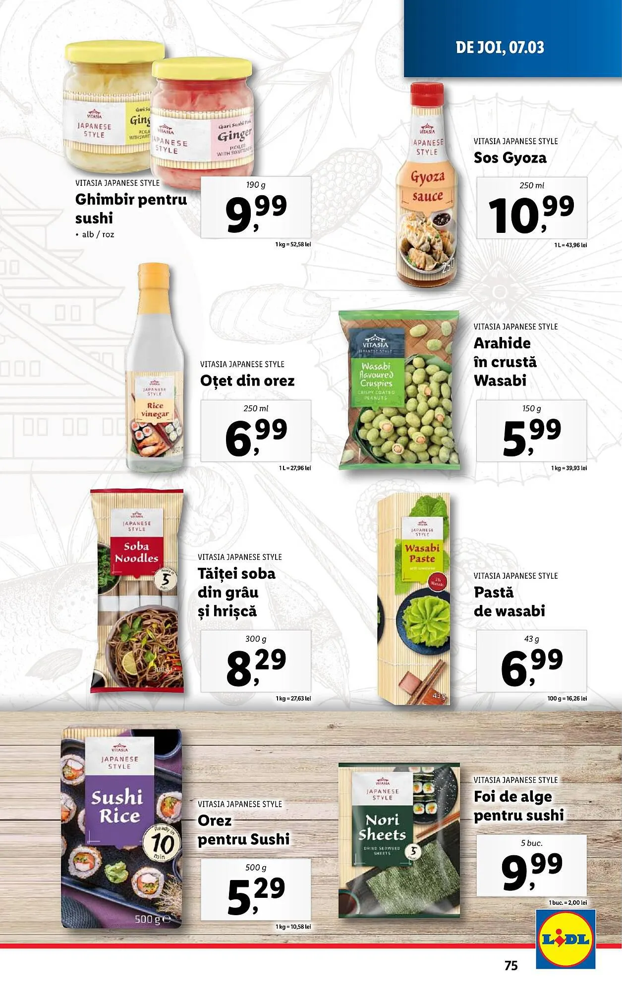 Catalog Lidl catalog de la 4 martie până la 10 martie 2024 - Revista Pagina 75