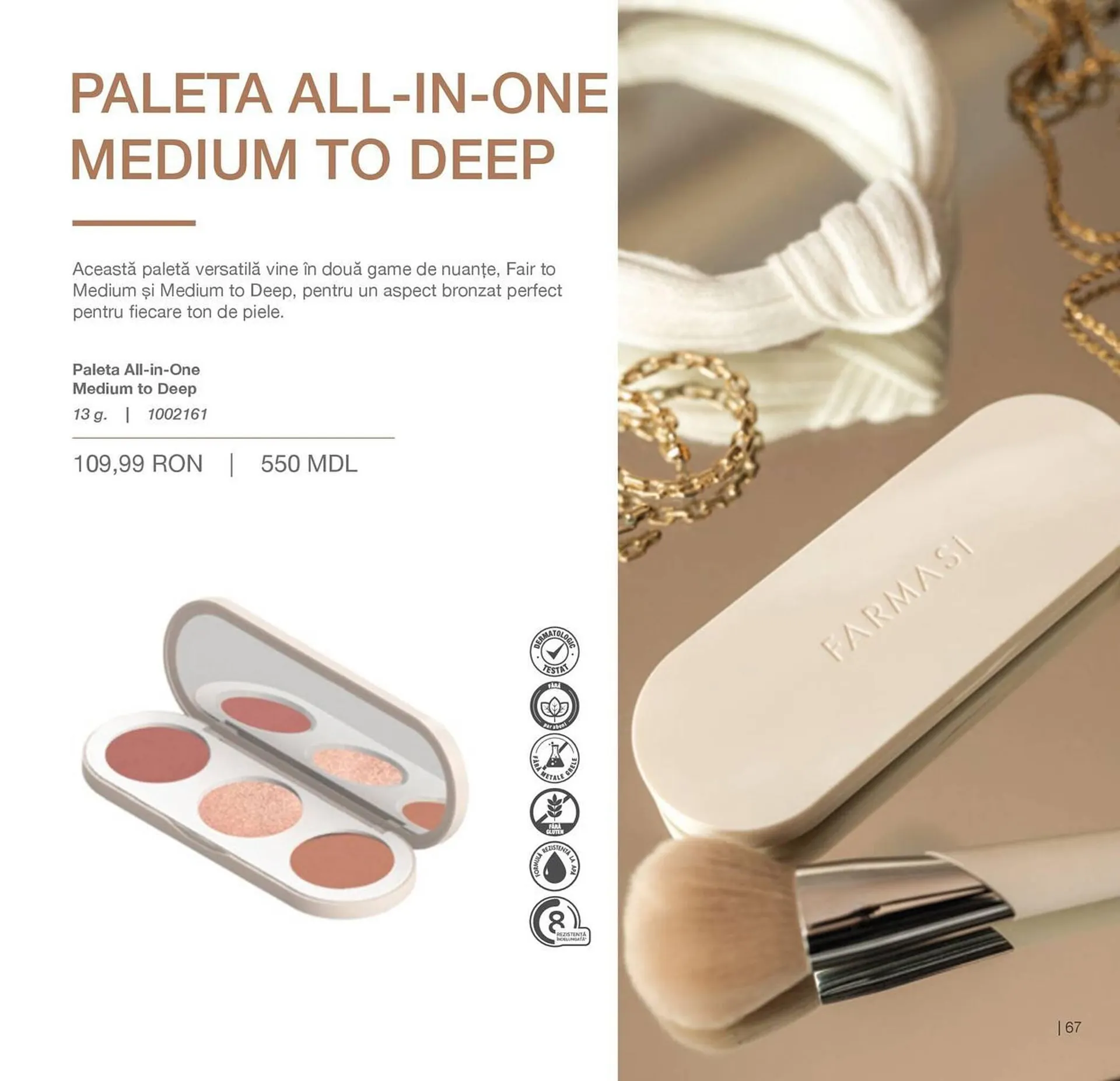 Catalog Catalog Farmasi de la 1 aprilie până la 31 august 2026 - Revista Pagina 67