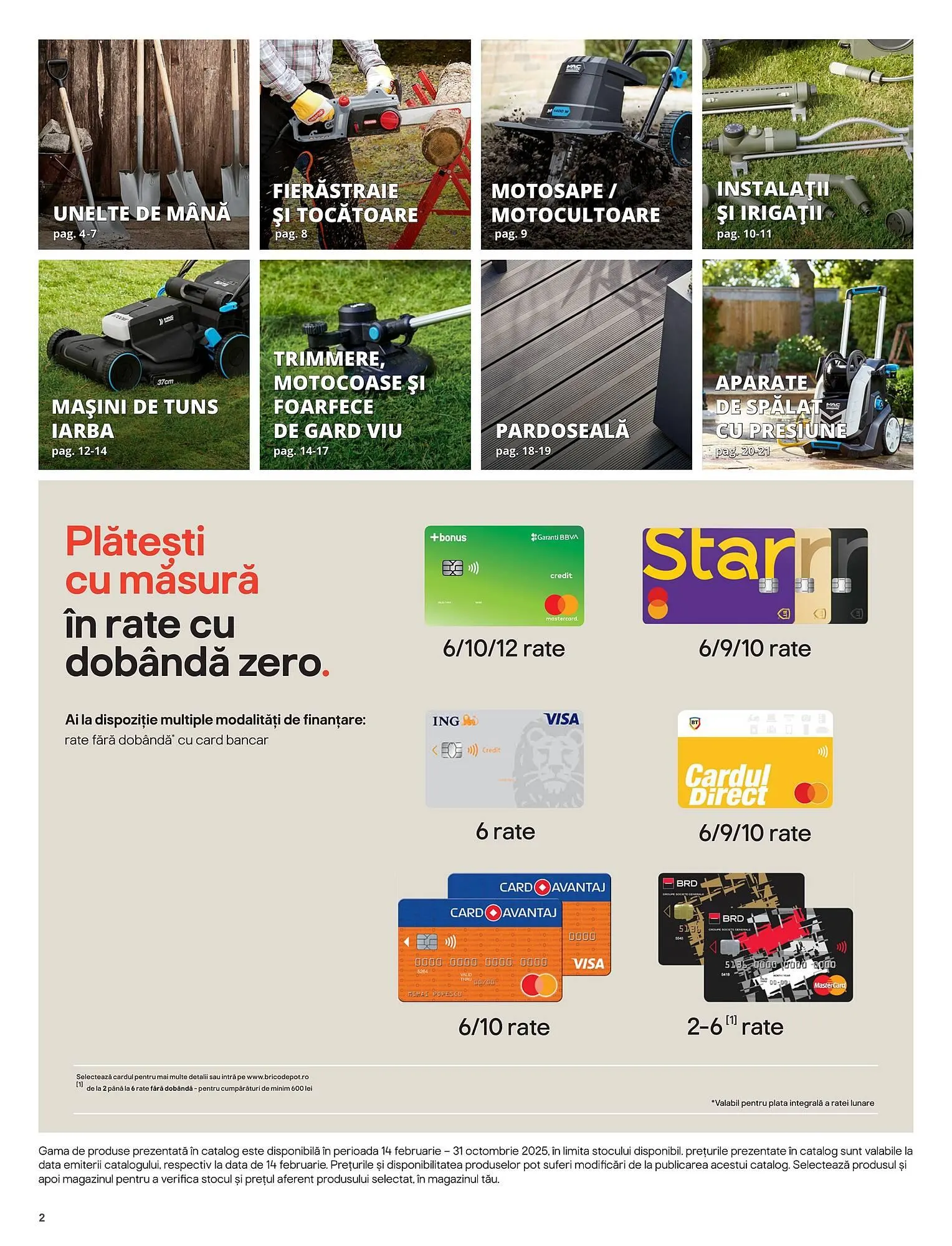 Catalog Catalog Brico Depôt de la 14 februarie până la 31 octombrie 2025 - Revista Pagina 2