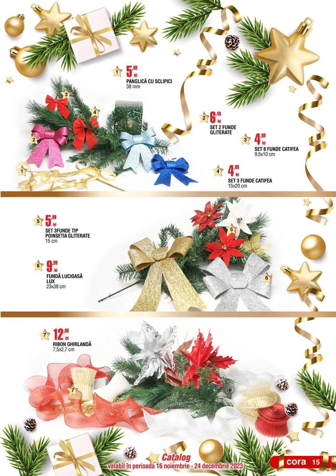 Catalog Cora catalog de la 16 noiembrie până la 24 decembrie 2023 - Revista Pagina 15
