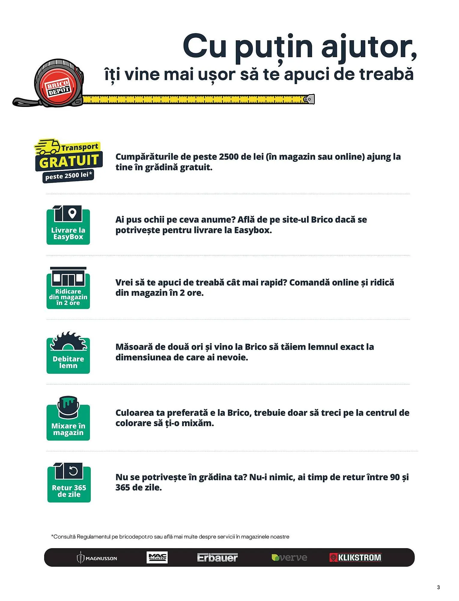 Catalog Catalog Brico Depôt de la 14 februarie până la 31 octombrie 2025 - Revista Pagina 3