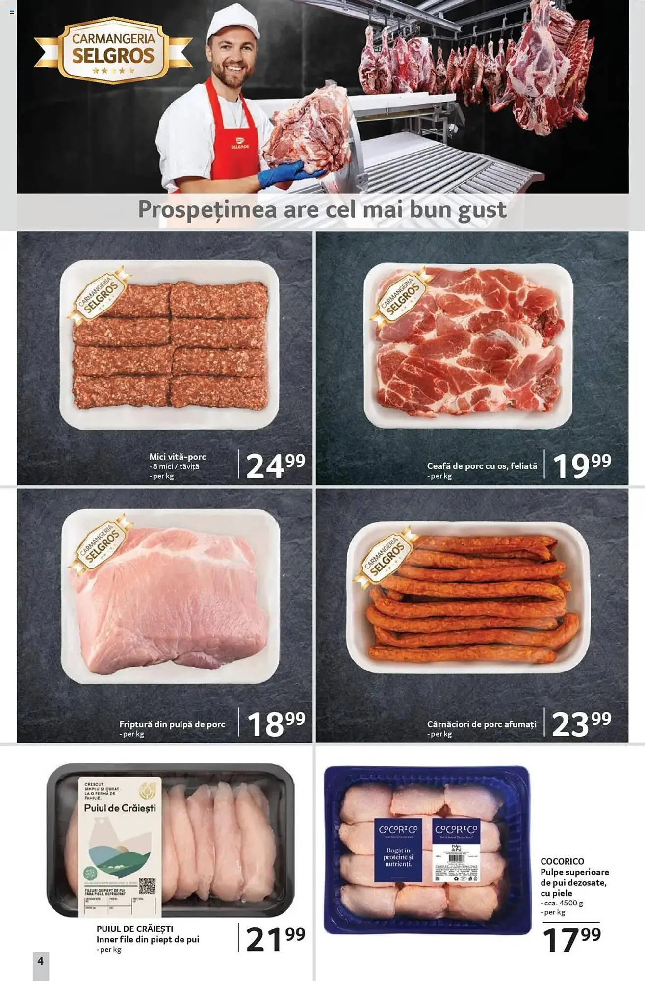 Catalog Catalog Selgros de la 27 iunie până la 10 iulie 2025 - Revista Pagina 4