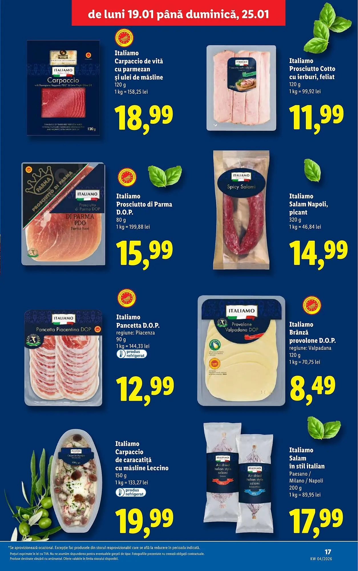 Catalog Catalog Lidl de la 19 ianuarie până la 25 ianuarie 2026 - Revista Pagina 17