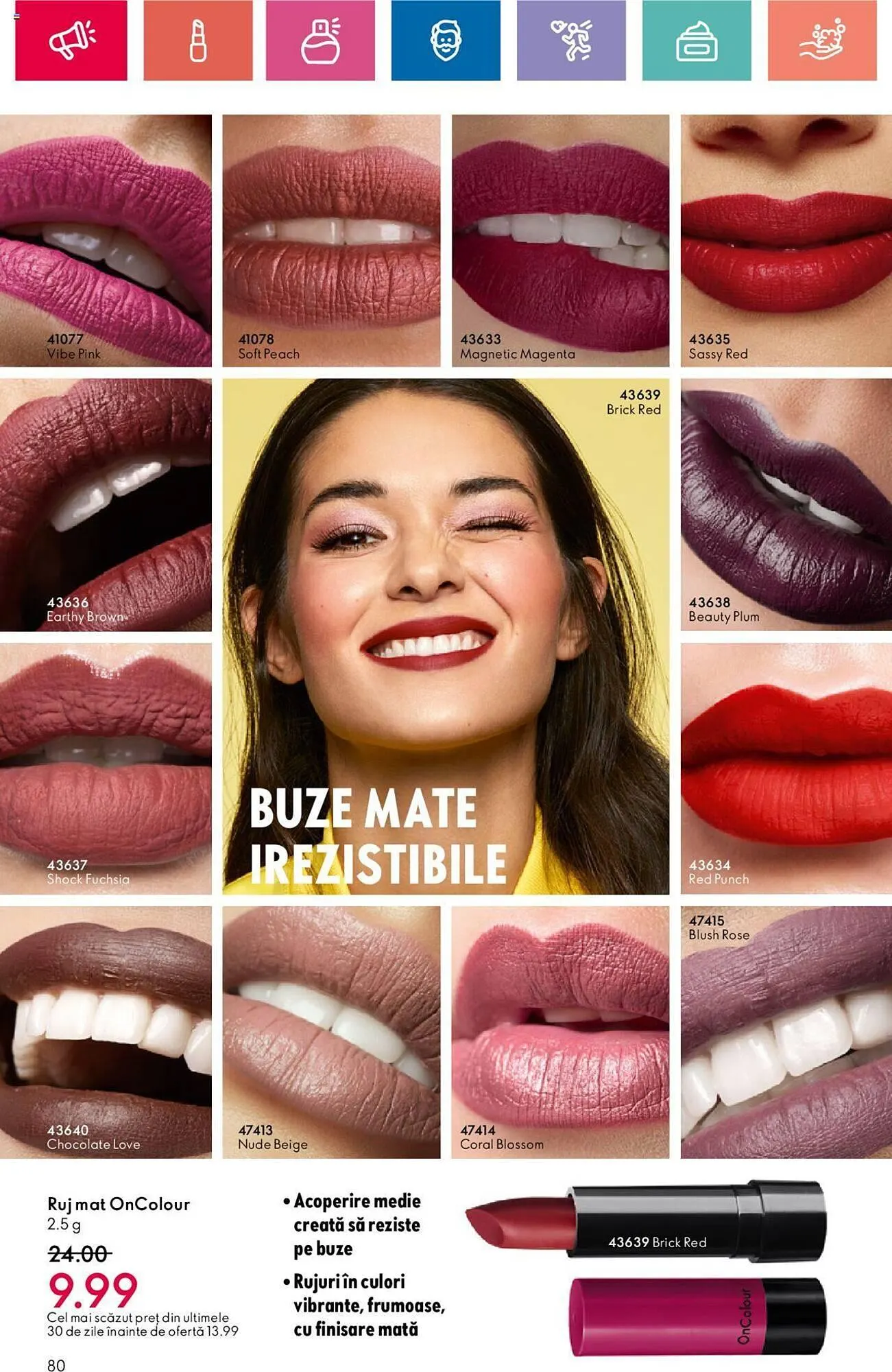 Catalog Oriflame catalog de la 28 mai până la 17 iunie 2024 - Revista Pagina 80