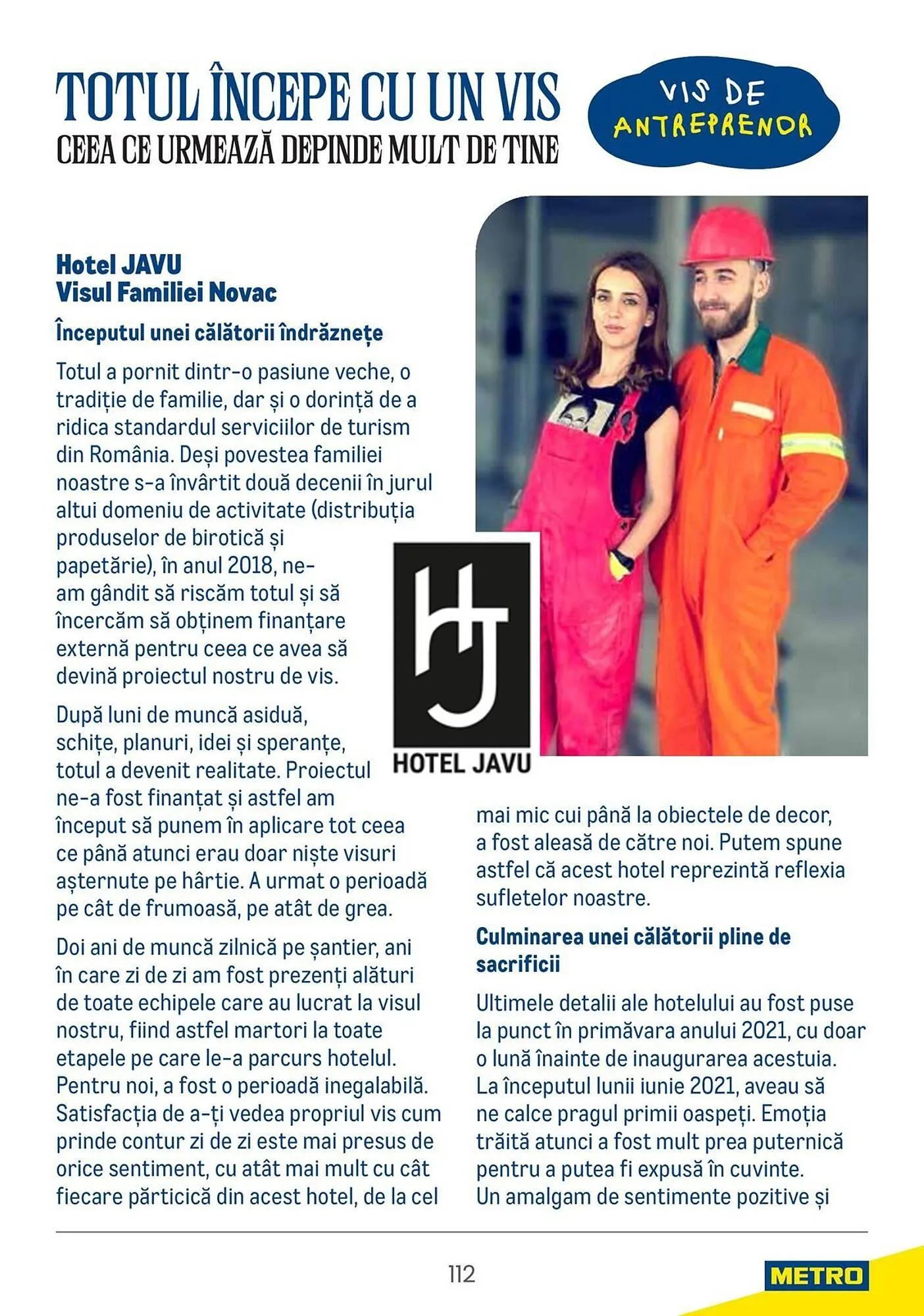 Catalog Catalog Metro de la 9 aprilie până la 31 decembrie 2025 - Revista Pagina 112