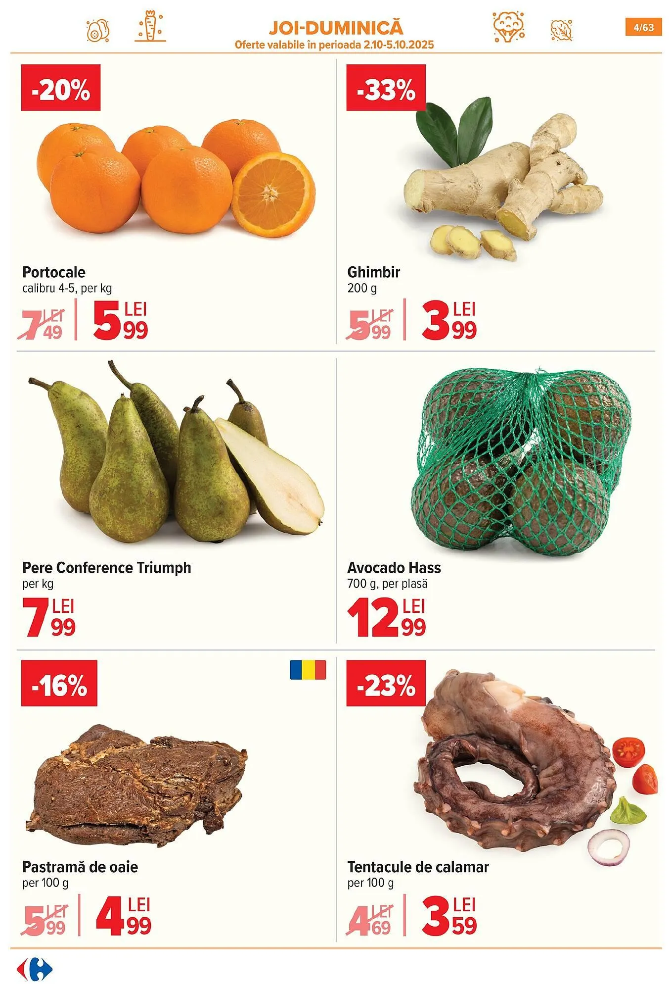 Catalog Catalog Carrefour de la 1 octombrie până la 14 octombrie 2025 - Revista Pagina 5