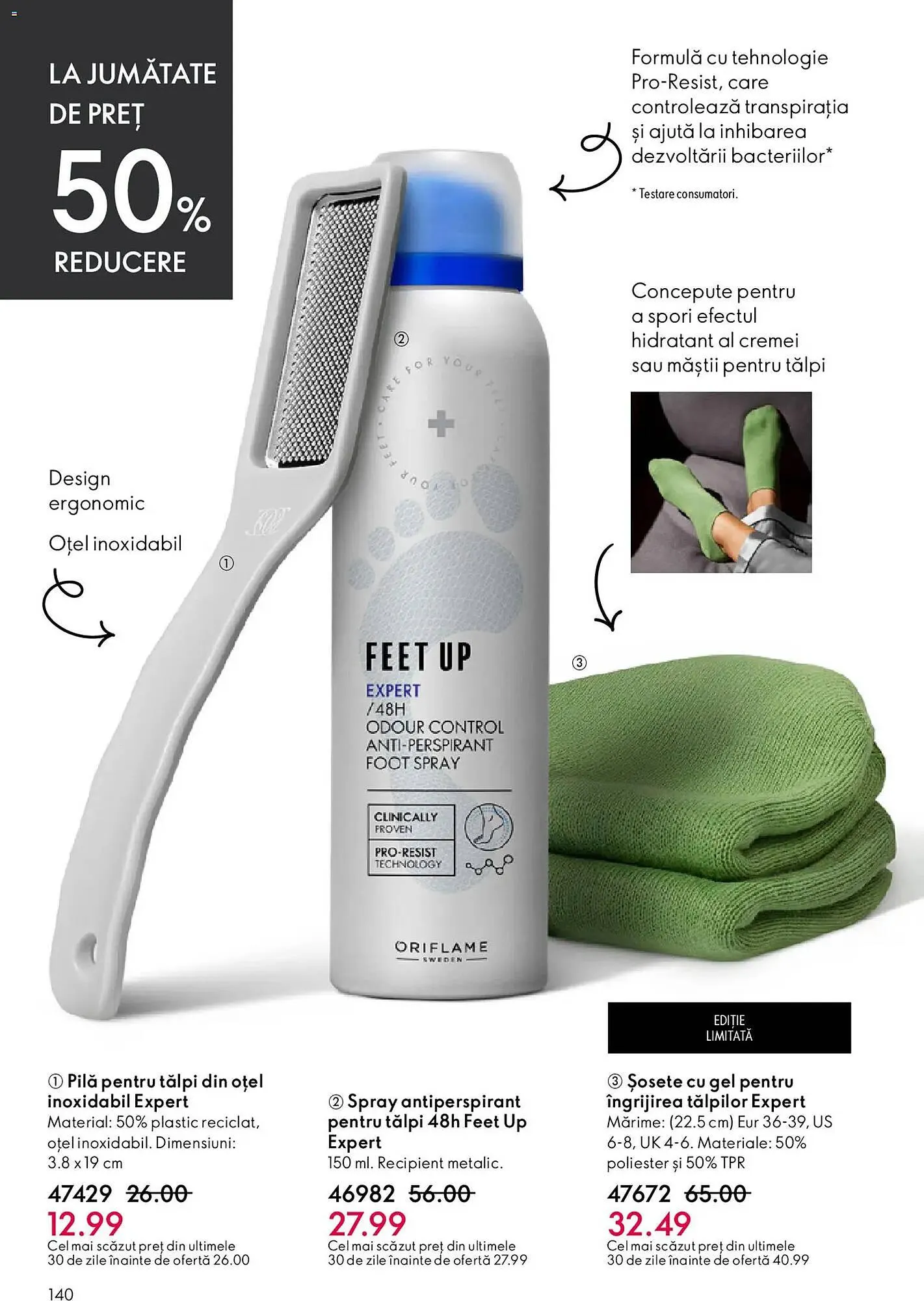 Catalog Catalog Oriflame de la 14 aprilie până la 5 mai 2026 - Revista Pagina 140