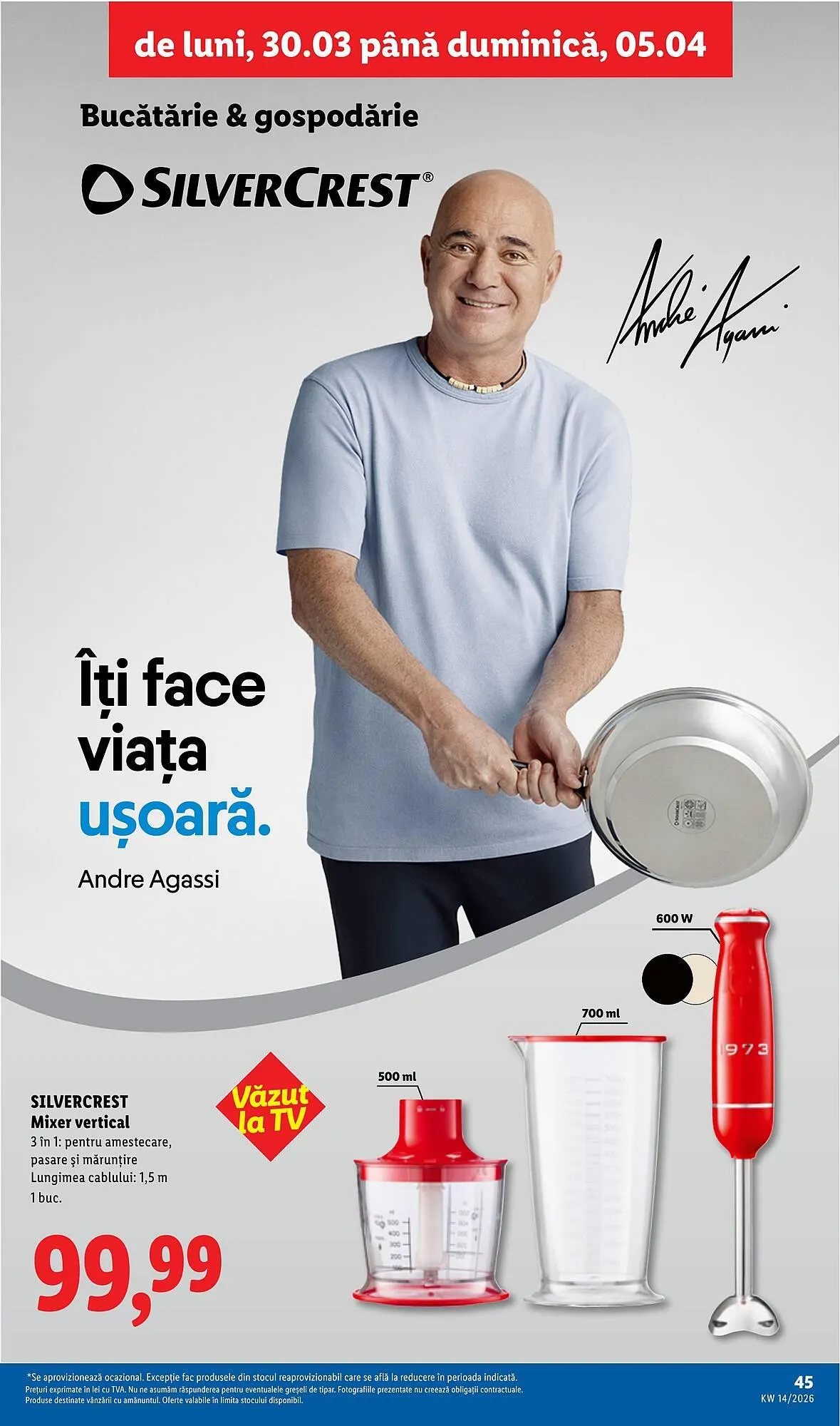 Catalog Catalog Lidl de la 30 martie până la 5 aprilie 2026 - Revista Pagina 45