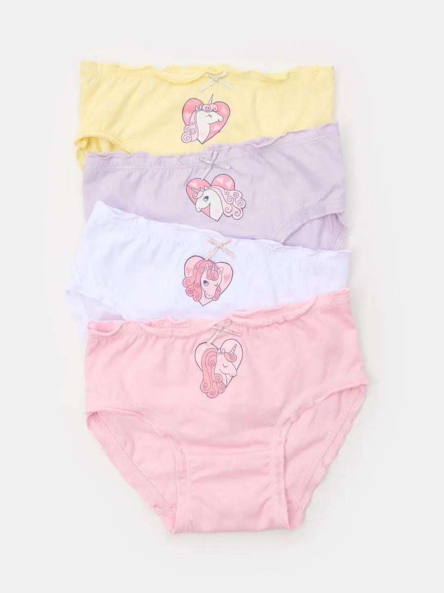 Chiloți din bumbac 4 pachete