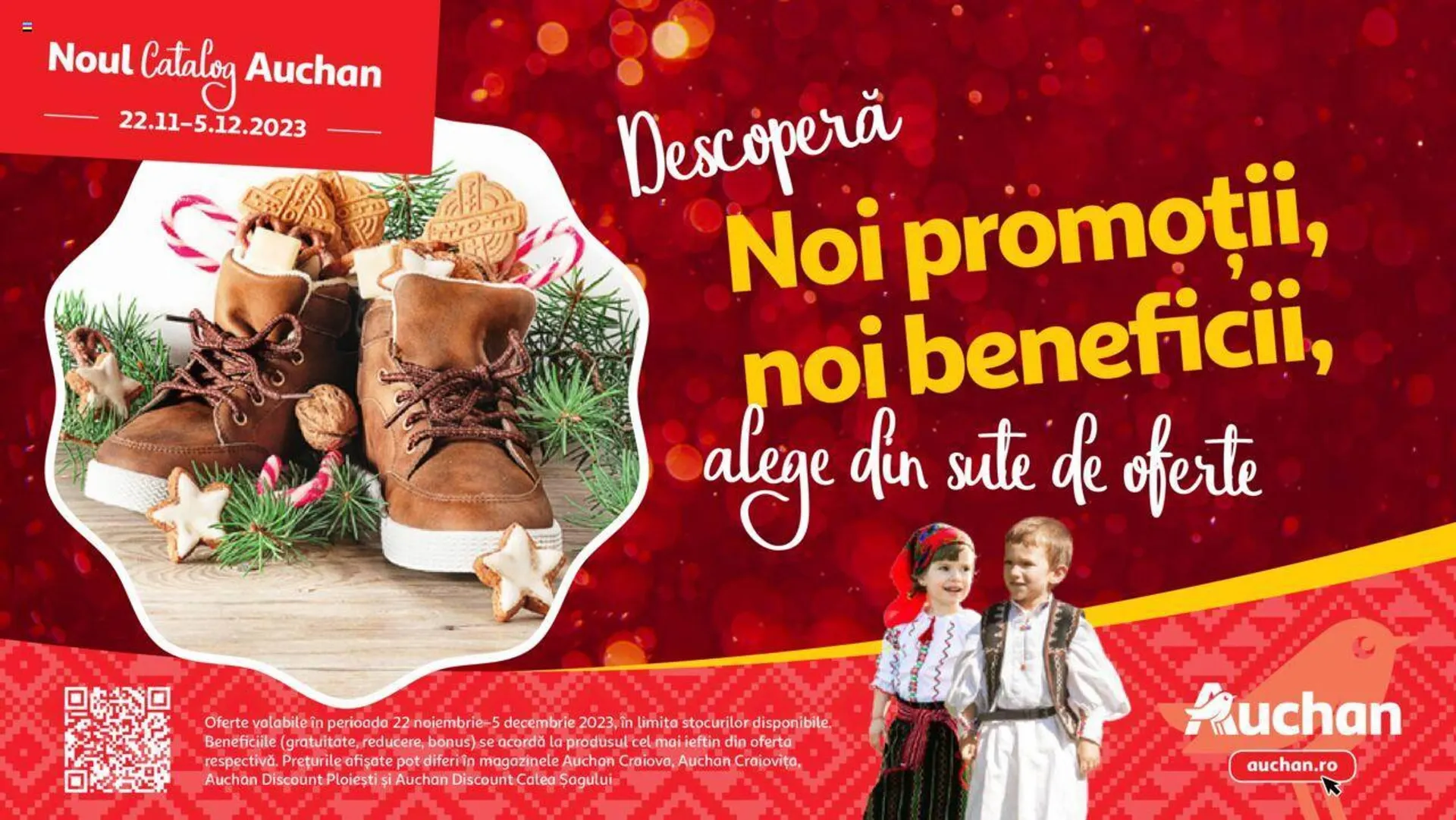 Catalog Auchan catalog de la 22 noiembrie până la 5 decembrie 2023 - Revista Pagina 1