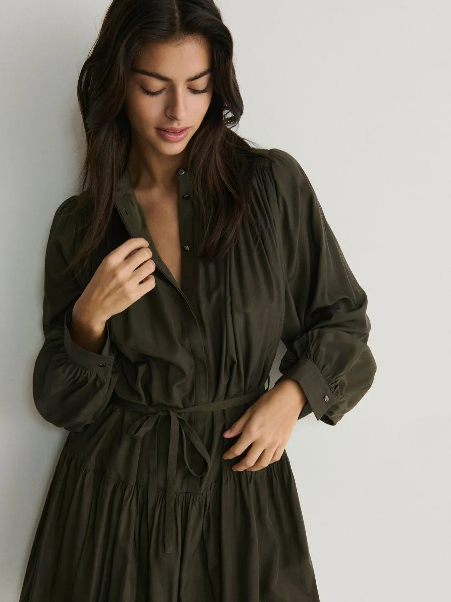 Rochie mini cu curea