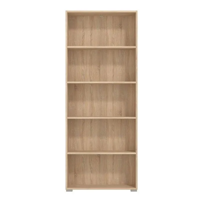 Etajera Tomar 5, HDF, stejar sonoma, 70 x 24.5 x 176.5 cm, 1C