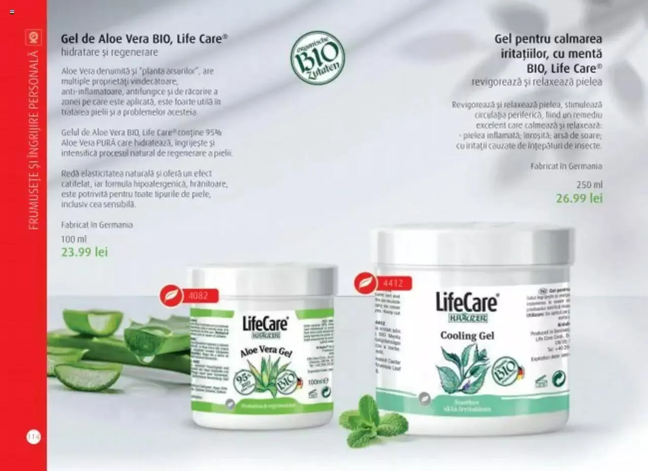Catalog Catalog Life Care de la 1 septembrie până la 31 decembrie 2023 - Revista Pagina 116