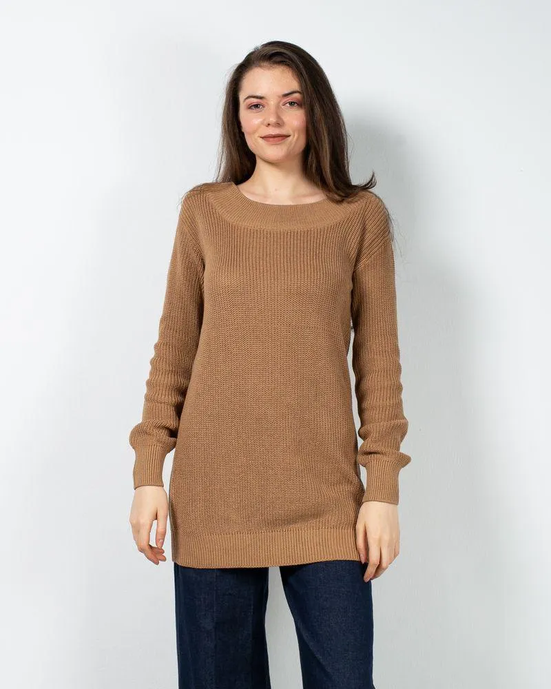 Pulover uni cu guler rotund 23MIS03020