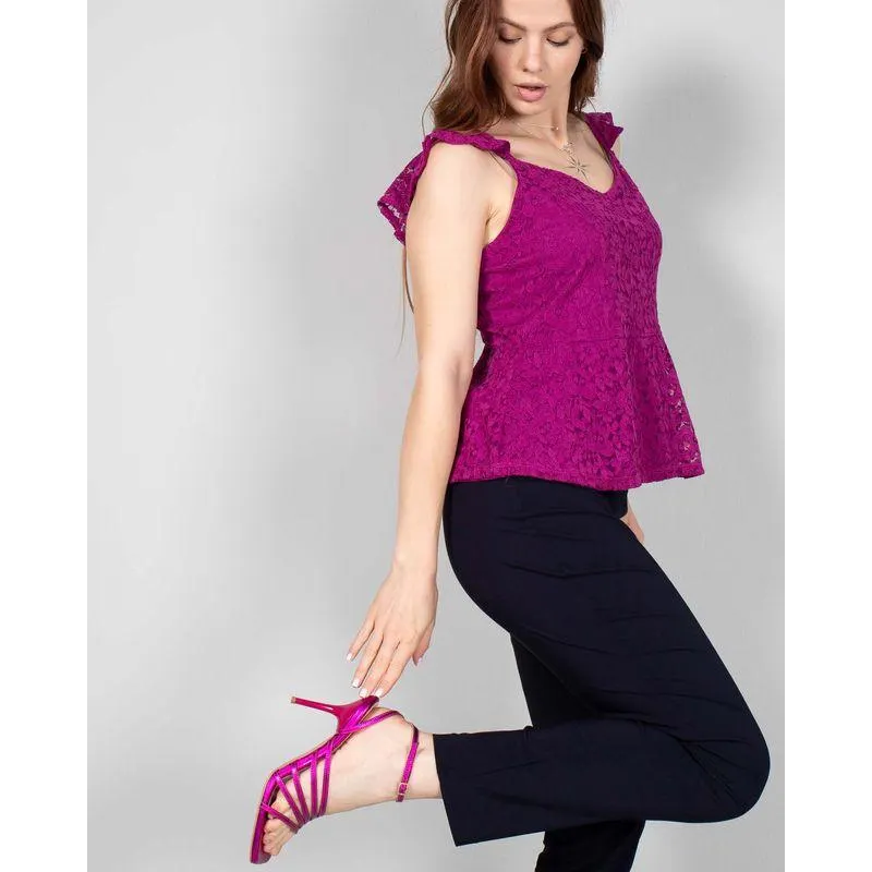 Bluza uni cu dantela 23MAY29020